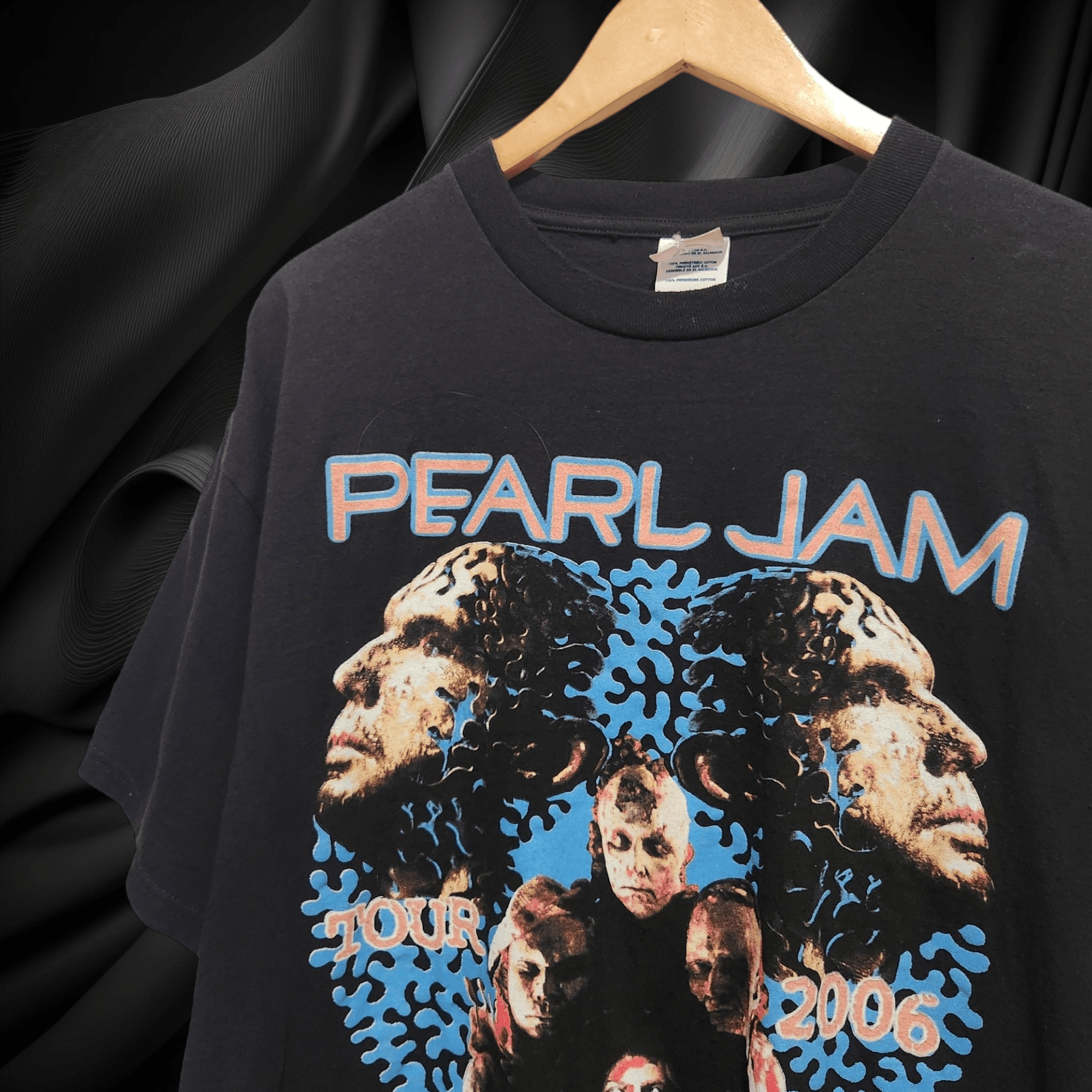 Band Tees × Vintage Vintage 2006 Pearl Jam Avocado Tour Tee Mens