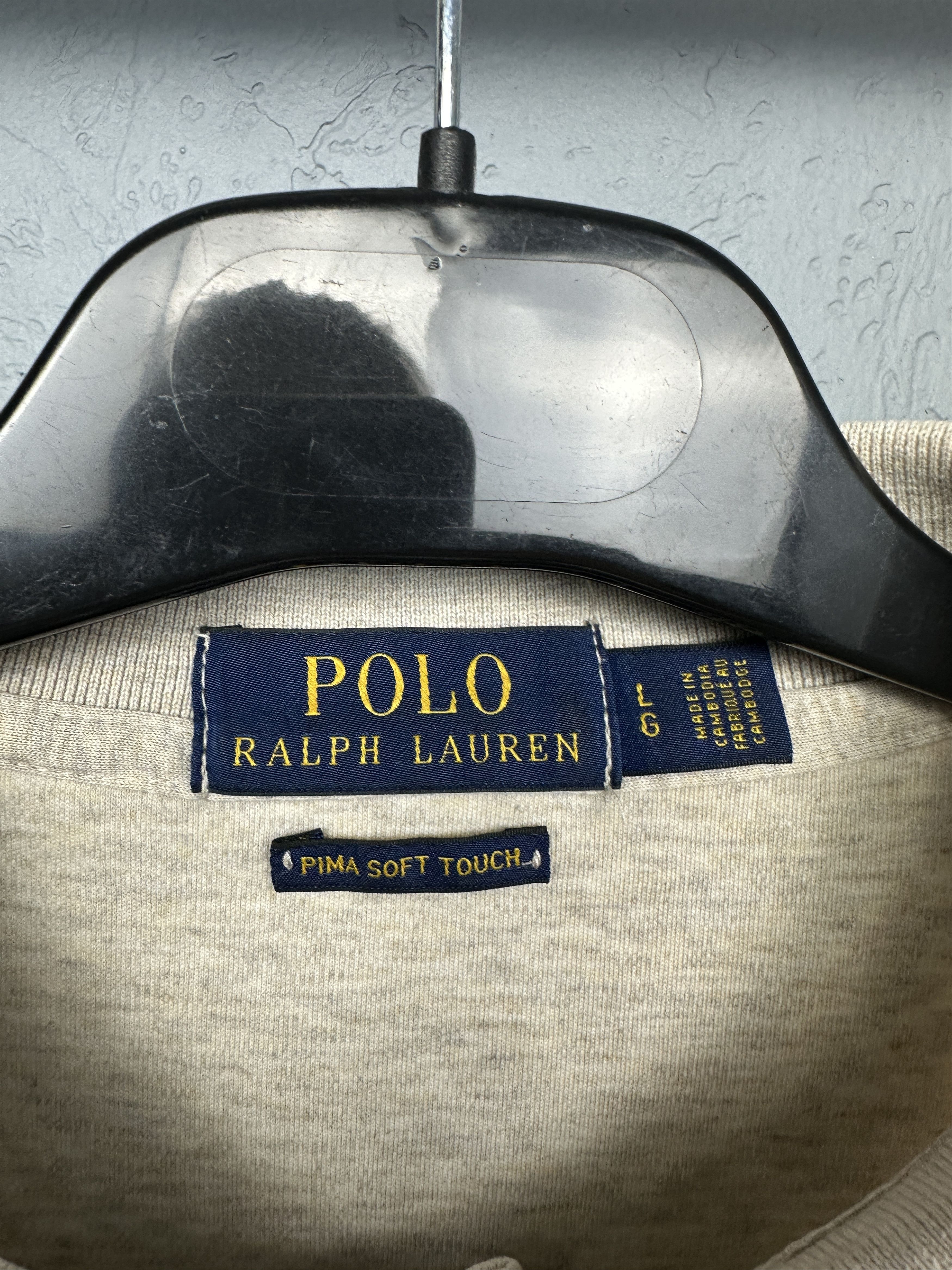 Polo Ralph Lauren Polo Ralph Lauren Vintage Mens Polo Shirt Size US L / EU 52-54 / 3 - 4 Thumbnail