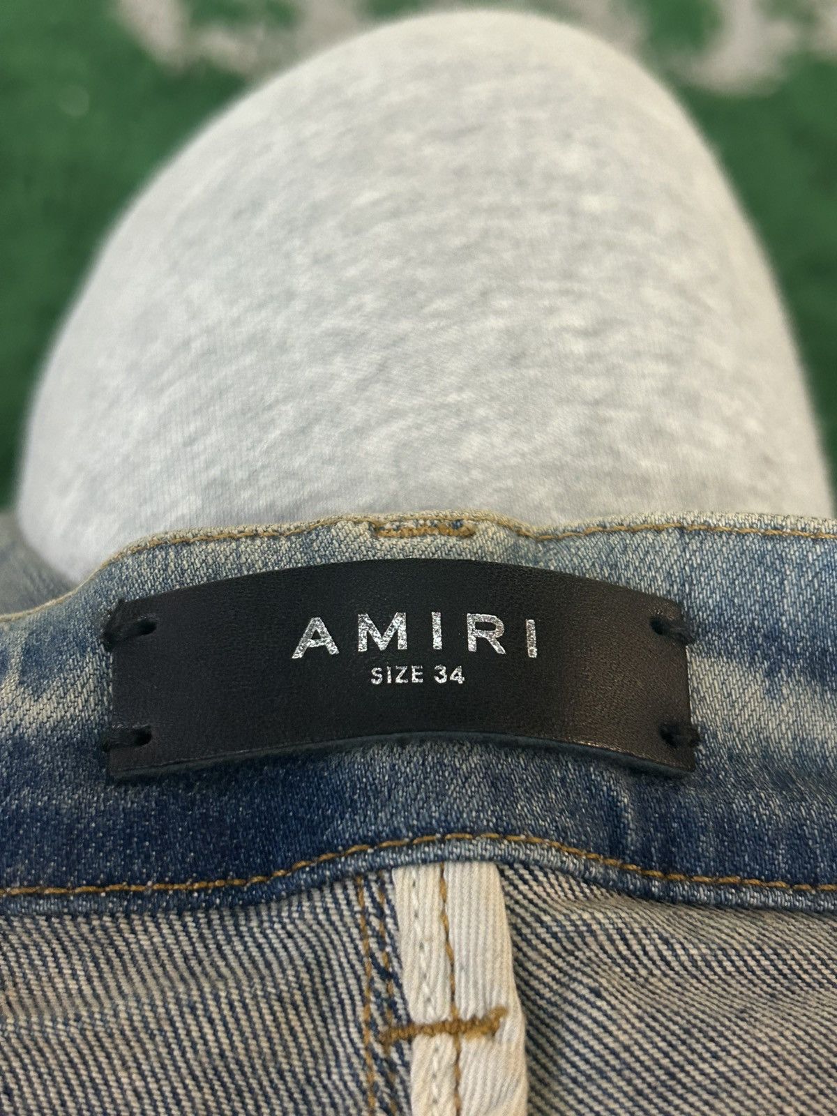 Amiri Amiri MX1 Bandana Patch Jeans Size US 34 / EU 50 - 6 Thumbnail
