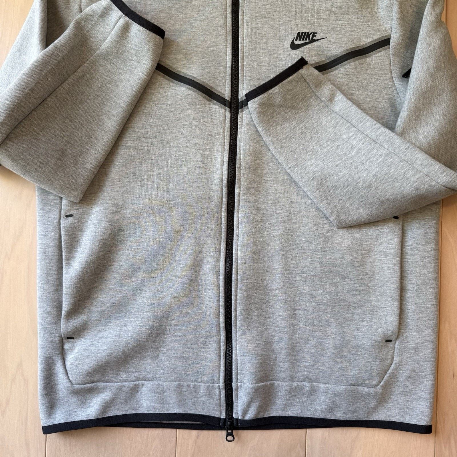 Nike Nike Tech Fleece Jacket L Gray Full Zip Hoodie Sportswear Size US L / EU 52-54 / 3 - 5 Thumbnail