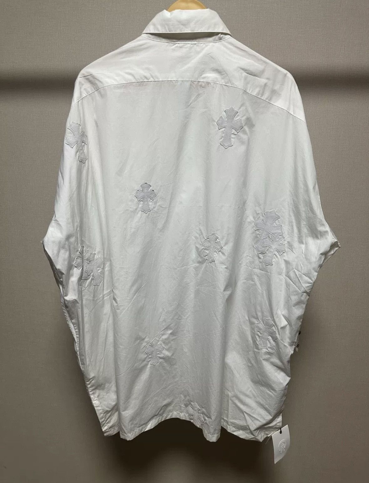 Chrome Hearts Chrome hearts white shirt Size US S / EU 44-46 / 1 - 2 Thumbnail