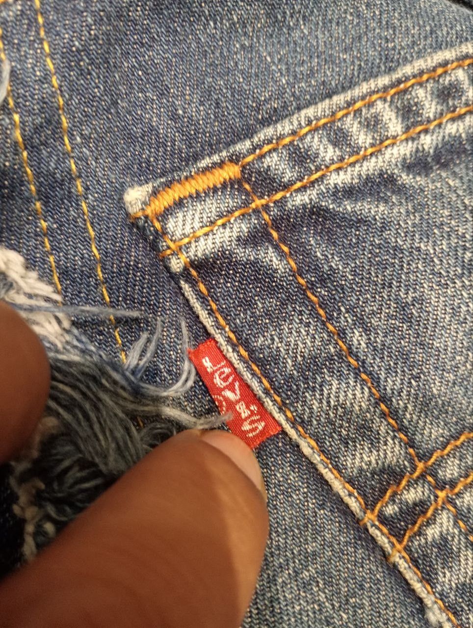 Japanese Brand JUNGLE CAT x LEVI'S DENIM PATCHWORK MIDI SKIRT Size 28" / US 6 / IT 42 - 5 Thumbnail