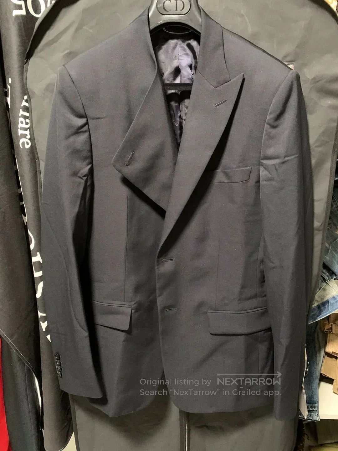 Dior Black Formal Blazer Jacket. Size US M / EU 48-50 / 2 - 2 Thumbnail