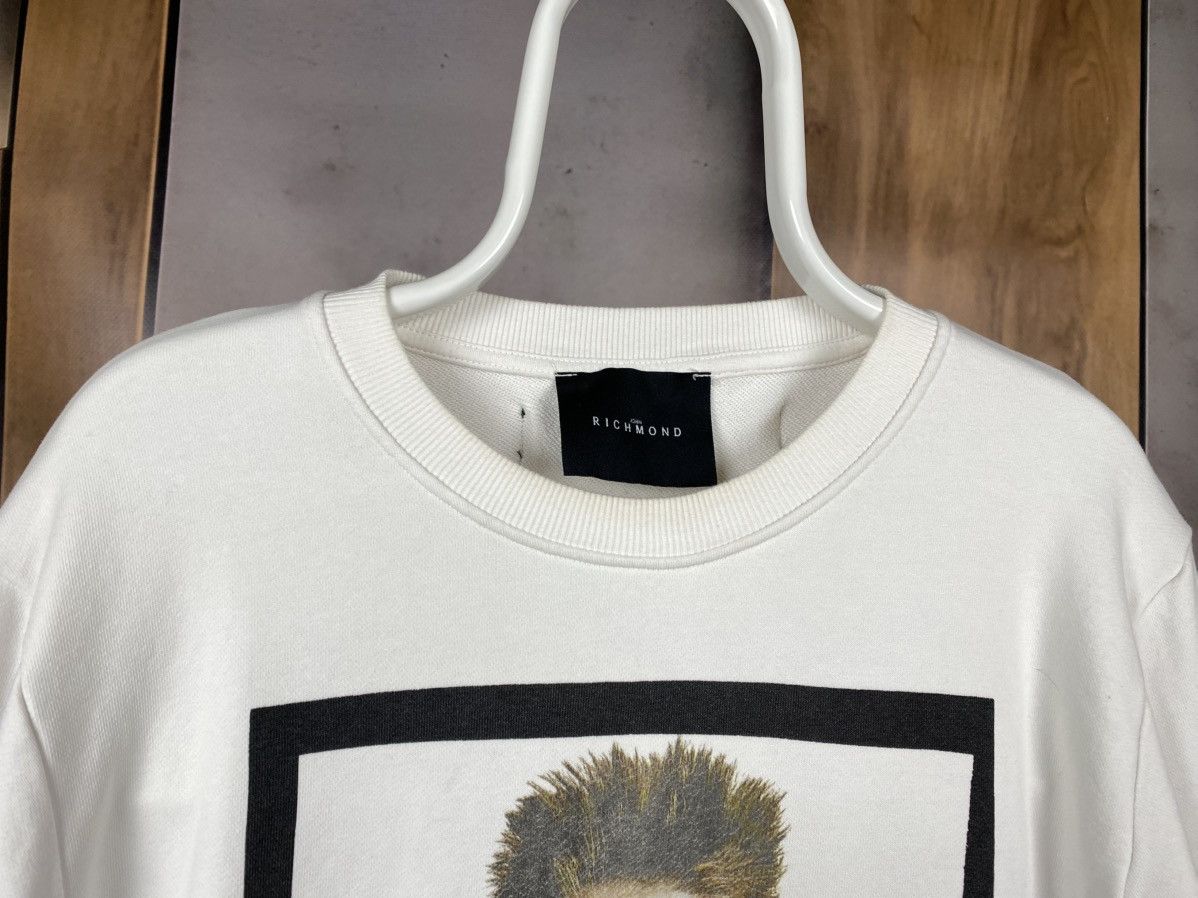 John Richmond 🍇Sweatshirt John Richmond The Baddest Band Boxy Logo Tee🍇 Size US XL / EU 56 / 4 - 8 Thumbnail