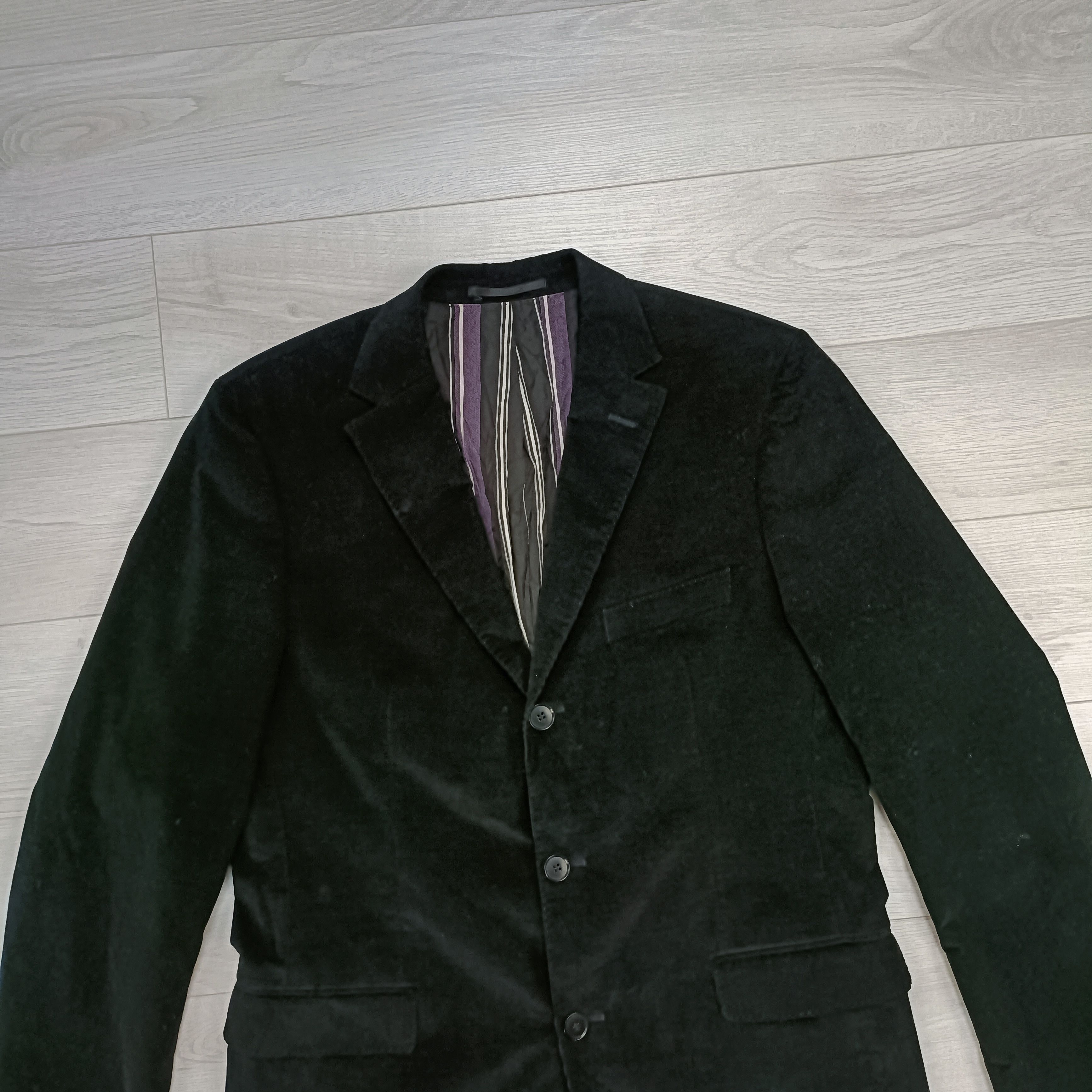 Hugo Boss Men's Black Cotton Sport Jacket Blazer ! size 52 Size US L / EU 52-54 / 3 - 3 Thumbnail
