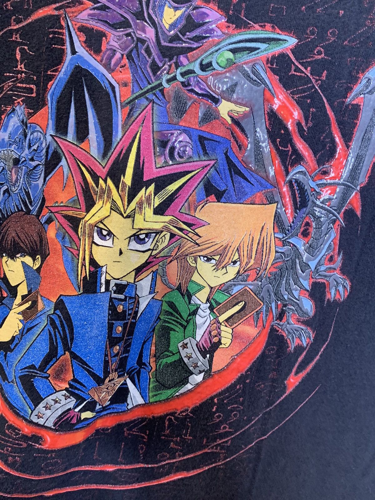Other × Vintage *RARE* Vintage 1996 Yu-Gi-Oh Yugi Mutou Anime T-Shirt Size US M / EU 48-50 / 2 - 3 Thumbnail