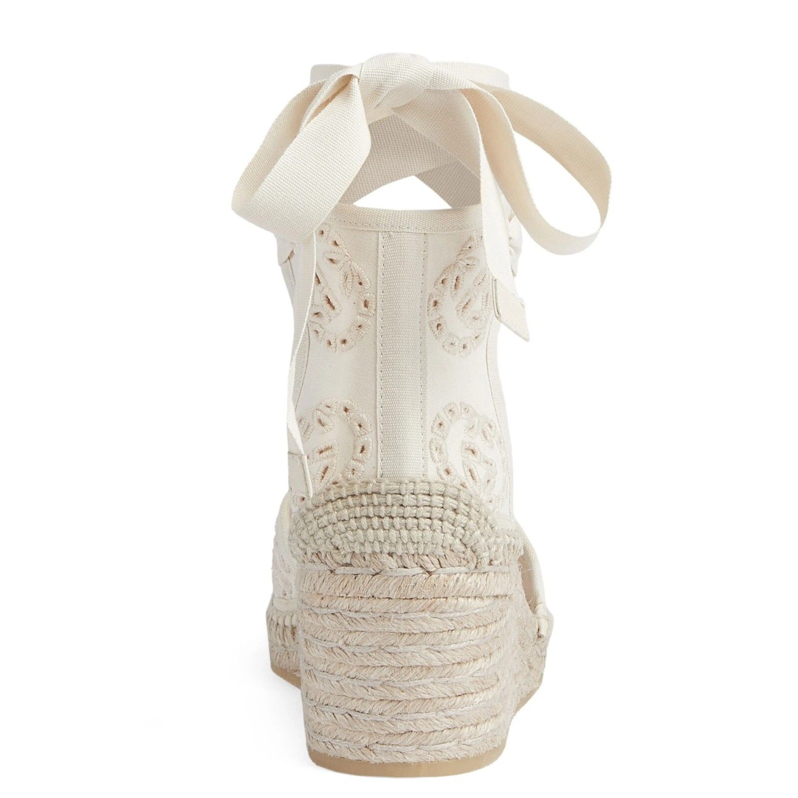 Gucci Damita Espadrille Wedge Sandal in Ivory EU 40 / US 10 $1050 Size US 10 / IT 40 - 5 Thumbnail