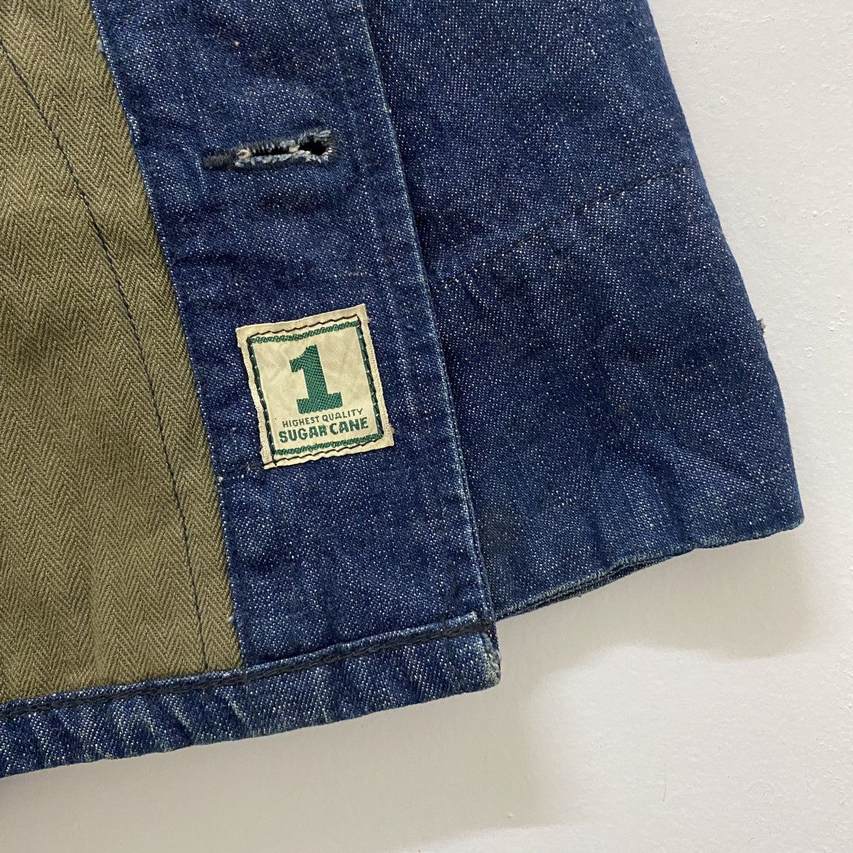 Sugar Cane ✨M11570 Vintage Sugar Cane chore denim jacket Size US M / EU 48-50 / 2 - 6 Thumbnail