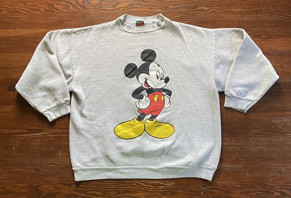 Mickey Unlimited Vintage 90’s Mickey Mouse Crewneck Sweatshirt Size US XL / EU 56 / 4 - 2 Thumbnail