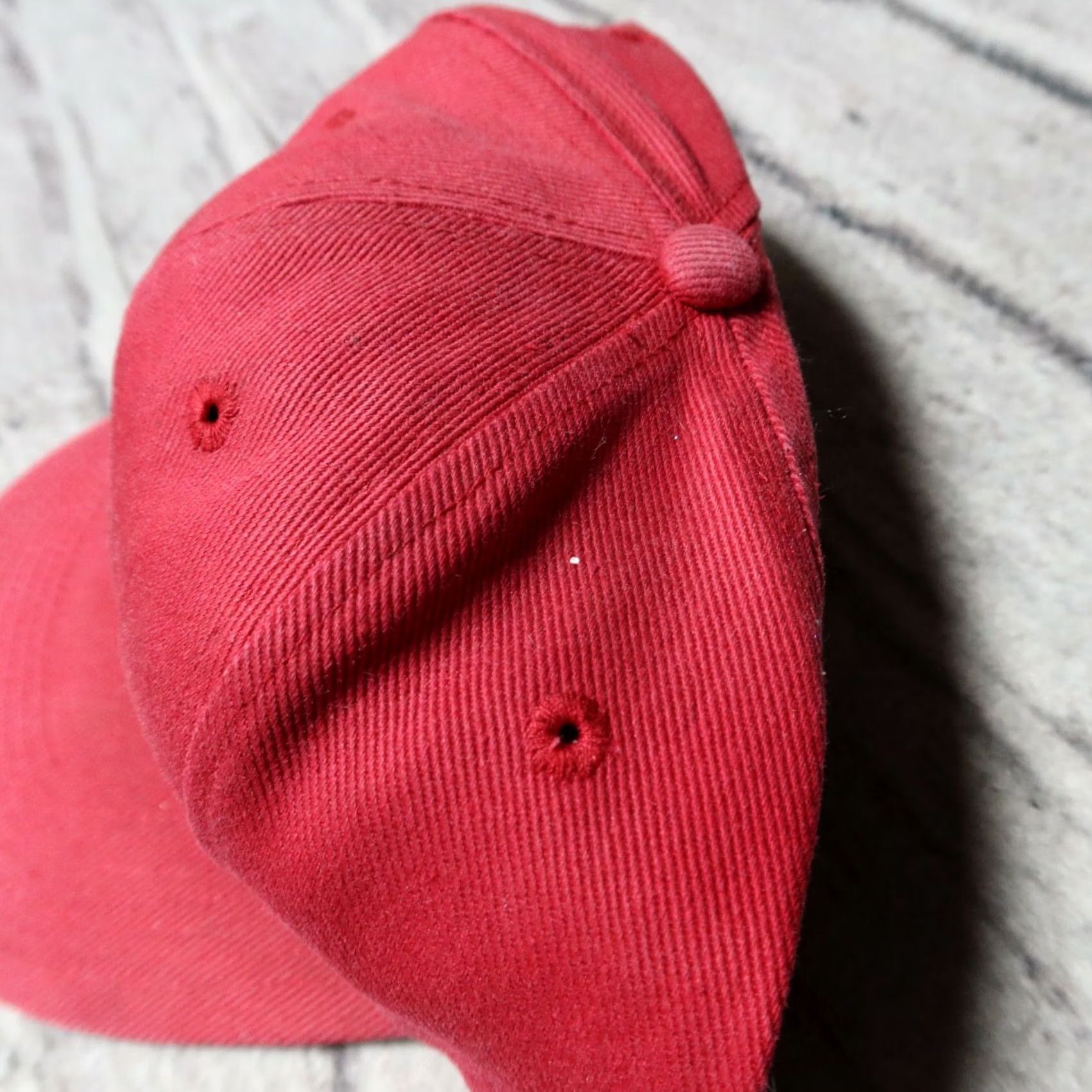 Nike Vintage Nike Swoosh Logo Snapback Hat Maroon Adjustable Cap Men Hat Swoosh 90s Mens Size ONE SIZE - 2 Thumbnail