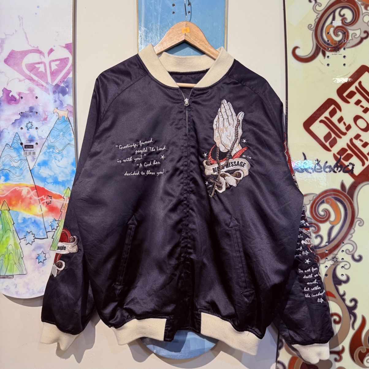Tedman Blood Message Reversible Bomber Archive by Tedman Size US L / EU 52-54 / 3 - 1 Thumbnail