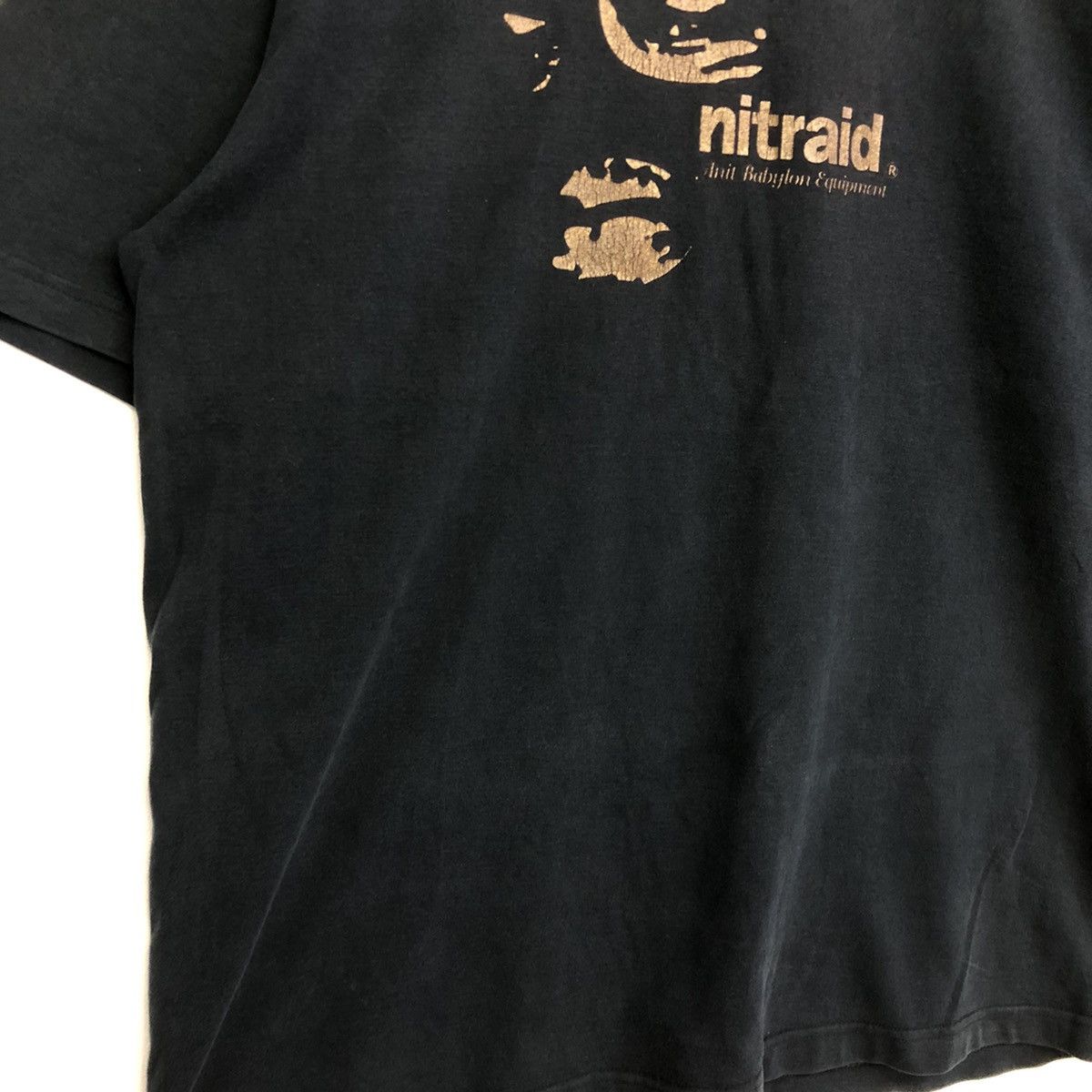 Nitraid Vintage Nitraid Anti Babylon Equipment Streetwear Tshirt Size US XL / EU 56 / 4 - 11 Thumbnail