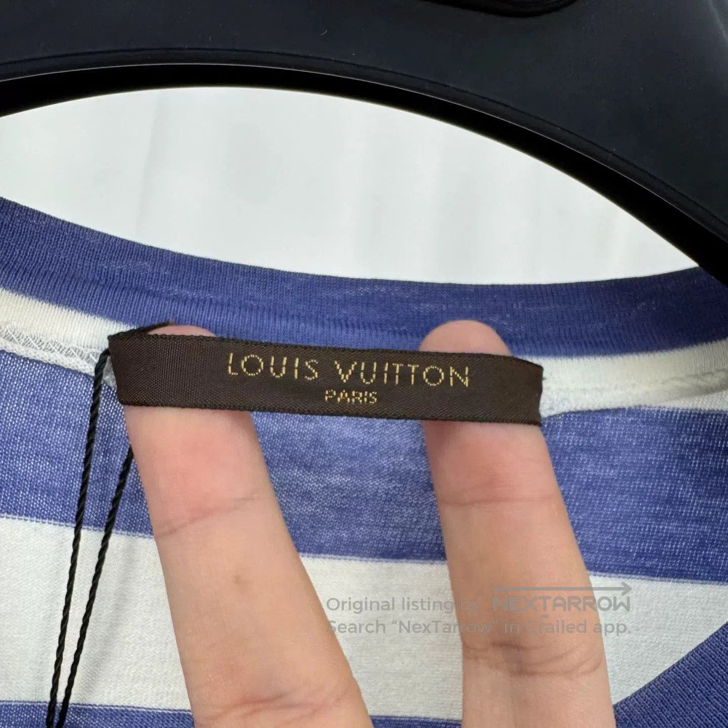 Louis Vuitton Louis Vuitton Striped Embroidered Monogram Short-Sleeve. Size US M / EU 48-50 / 2 - 5 Thumbnail