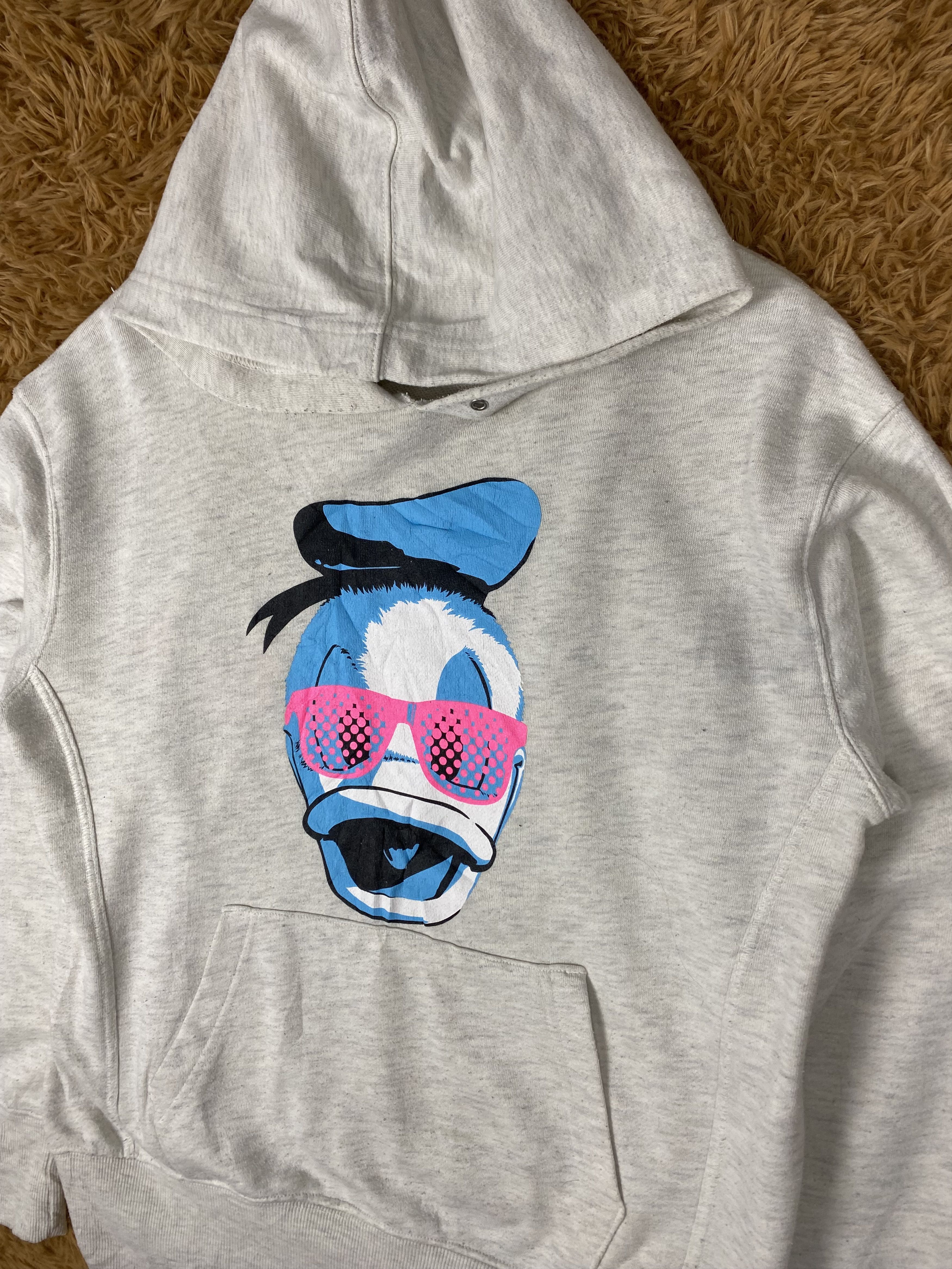 Disney Vintage Disney Donald Duck Pullover Hoodies PS0361 Size US M / EU 48-50 / 2 - 3 Thumbnail