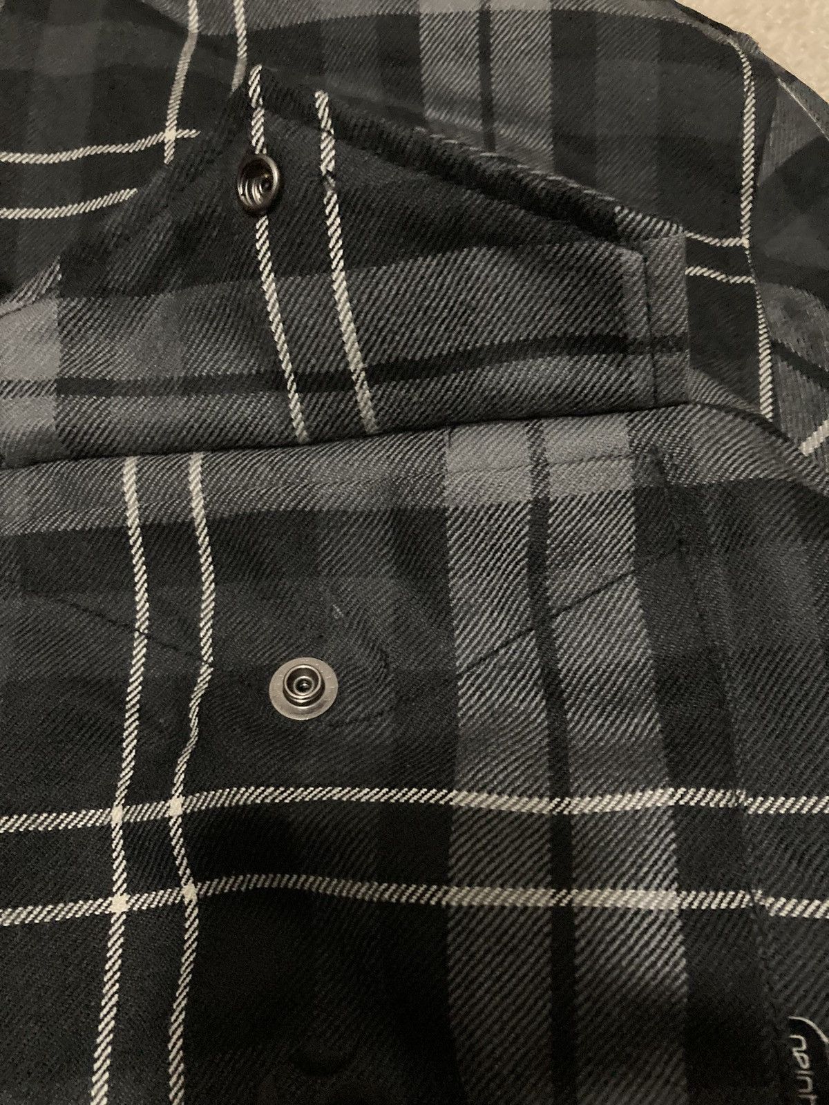 Bape × Neighborhood 2004 Bape Neighborhood Fleece Lined Plaid Jacket OG Vintage Size US M / EU 48-50 / 2 - 3 Thumbnail