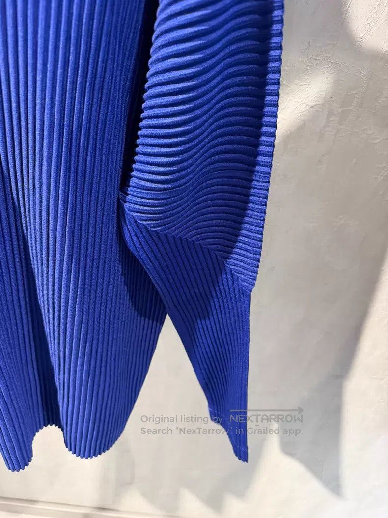 Issey Miyake Issey Miyake Color-blocked Spring Pleated Top Size M / US 6-8 / IT 42-44 - 6 Thumbnail