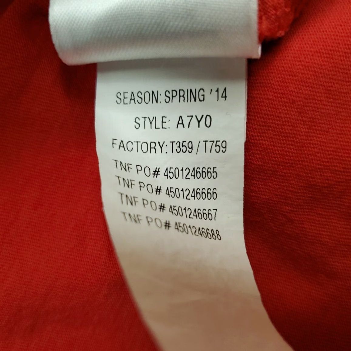 The North Face The North Face Shirt Womens Large Red Freeskiing Slopestyle Halfpipe TEE Outdoor Shirt Women L Red Logo Jersey Short Sleeve Size L / US 10 / IT 46 - 7 Thumbnail