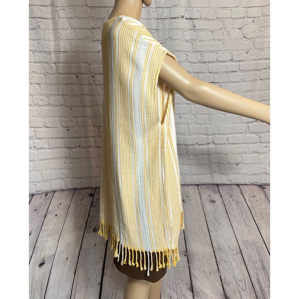 Zara NWT New ZARA Rustic Fringed Kaftan Size M-L Size M / US 6-8 / IT 42-44 - 4 Thumbnail