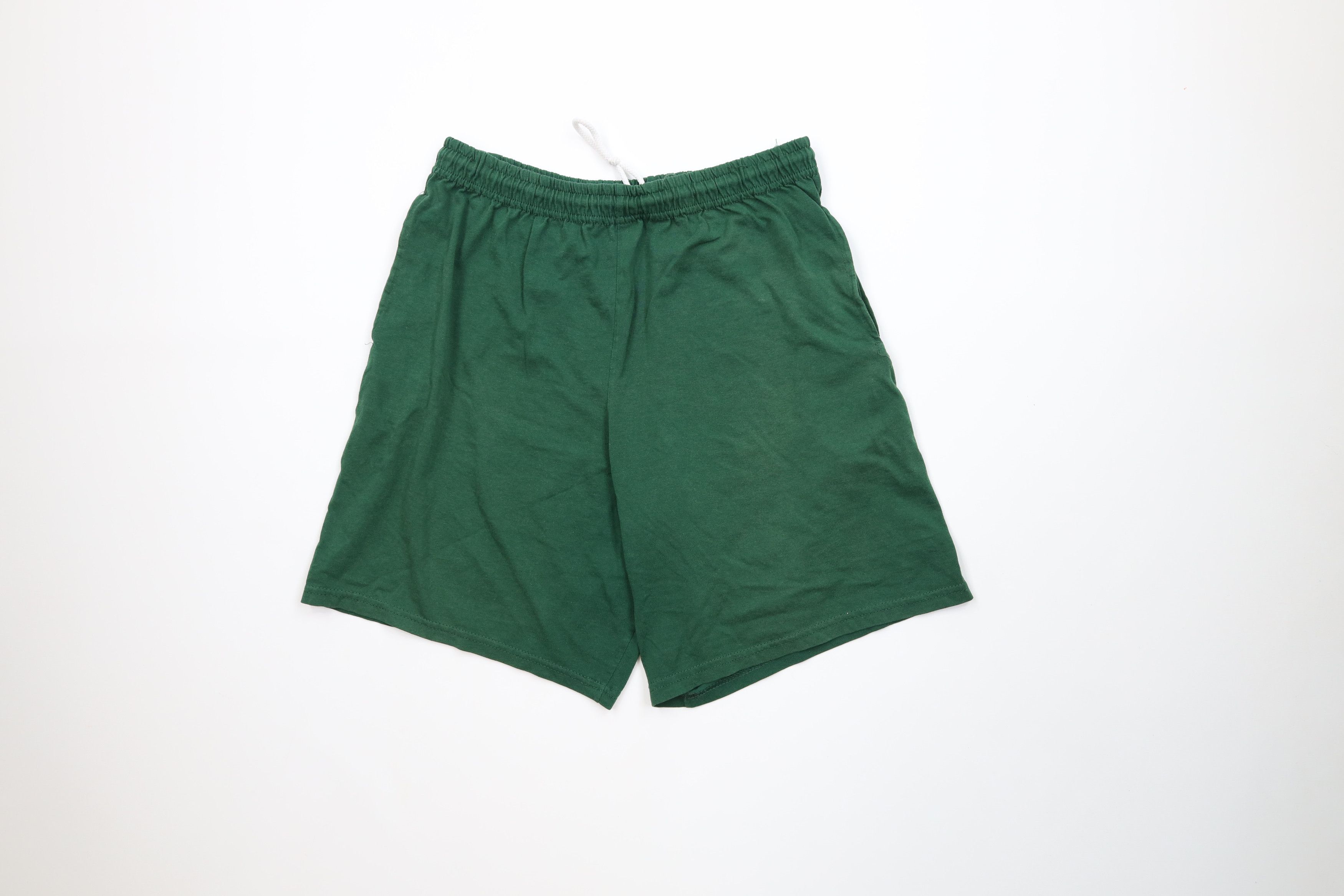Vintage Vintage Y2K Streetwear Above Knee Shorts Green Cotton Size US 30 / EU 46 - 1 Thumbnail