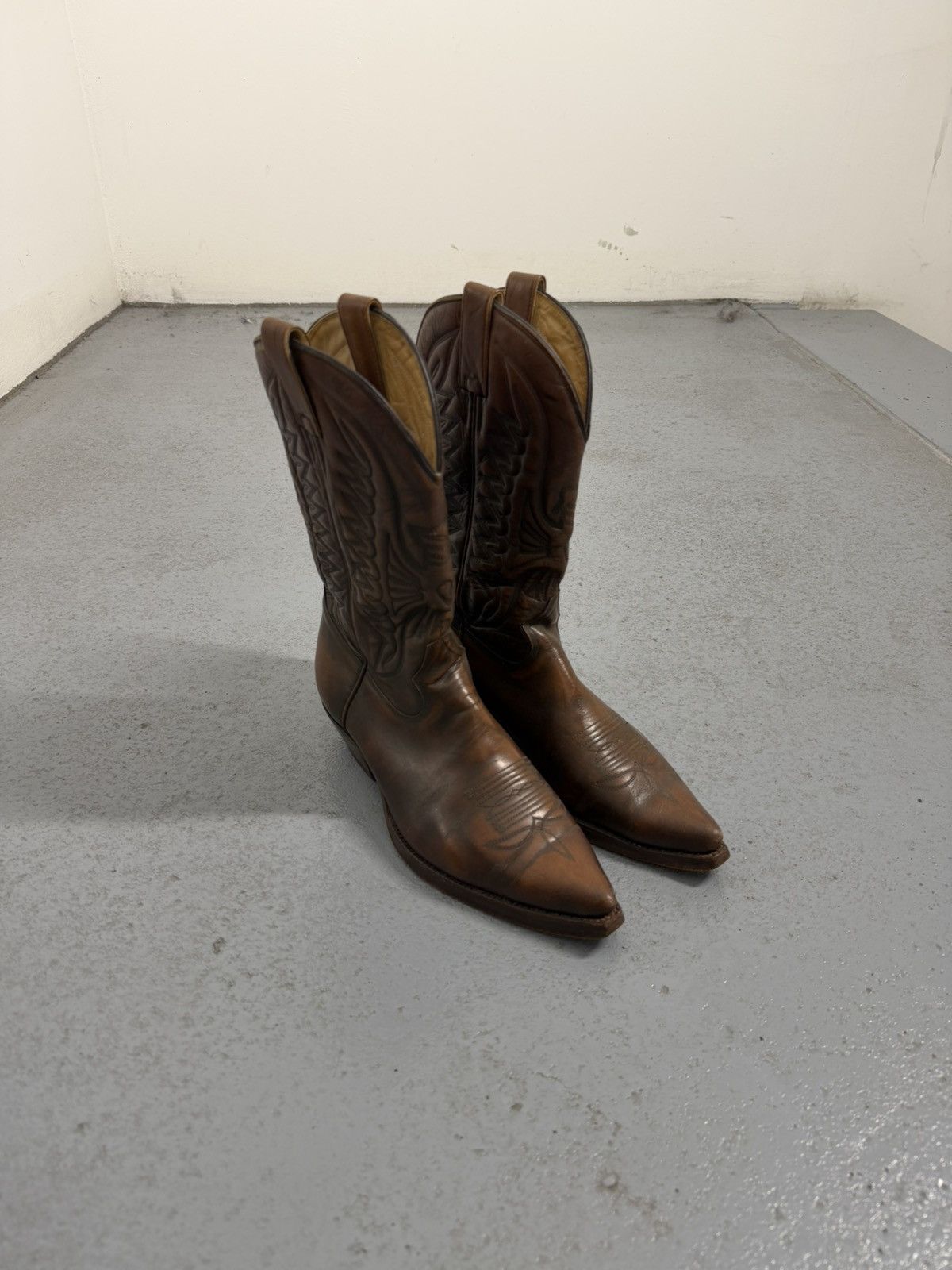 Cowboy Equipment Botas Romero Leather Cowboy Boots Size US 9.5 / EU 42-43 - 2 Thumbnail