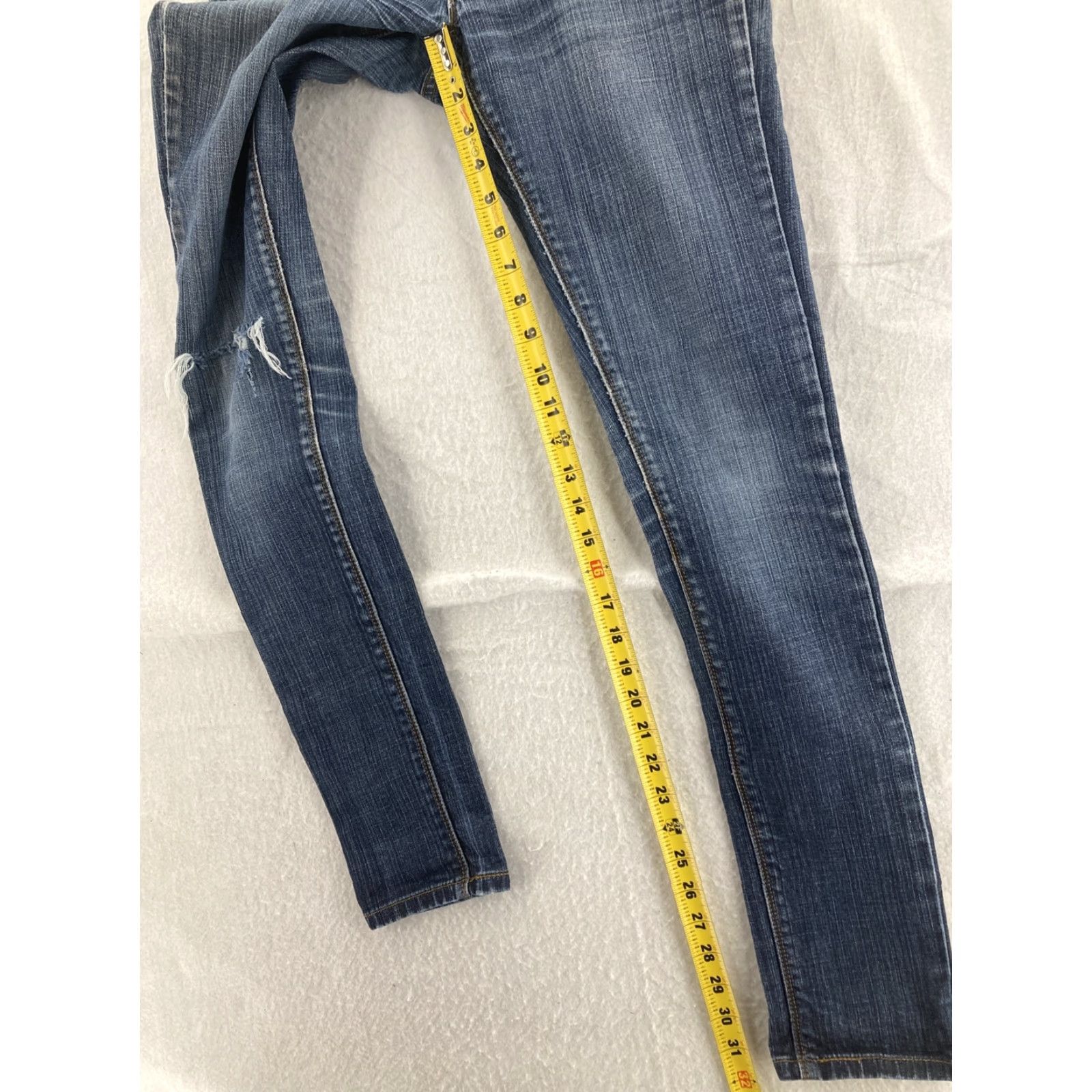 Levi's Levi's 421 Jeans Jeans Blue Regular 28 XS? Size 29" - 6 Thumbnail