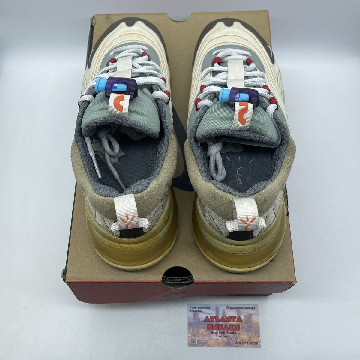 Nike Travis Scott x air max 270 cactus trail Size US 10 / EU 43 - 6 Thumbnail