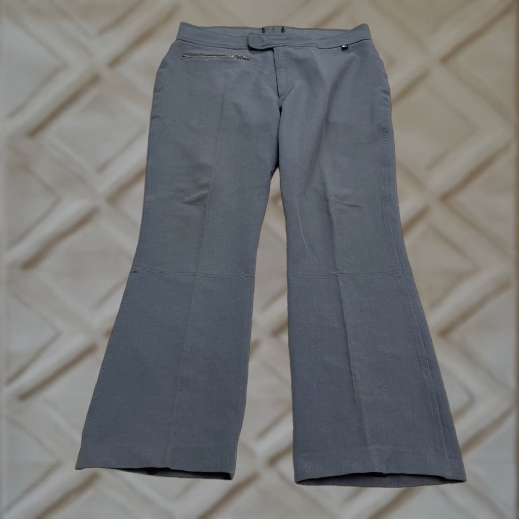 Vintage Vintage 80s Roffe Bootcut Flare Ski Snow Pants Womens 14 Gray Outdoor 38x29 Size 36" / US 14 / IT 50 - 1 Thumbnail