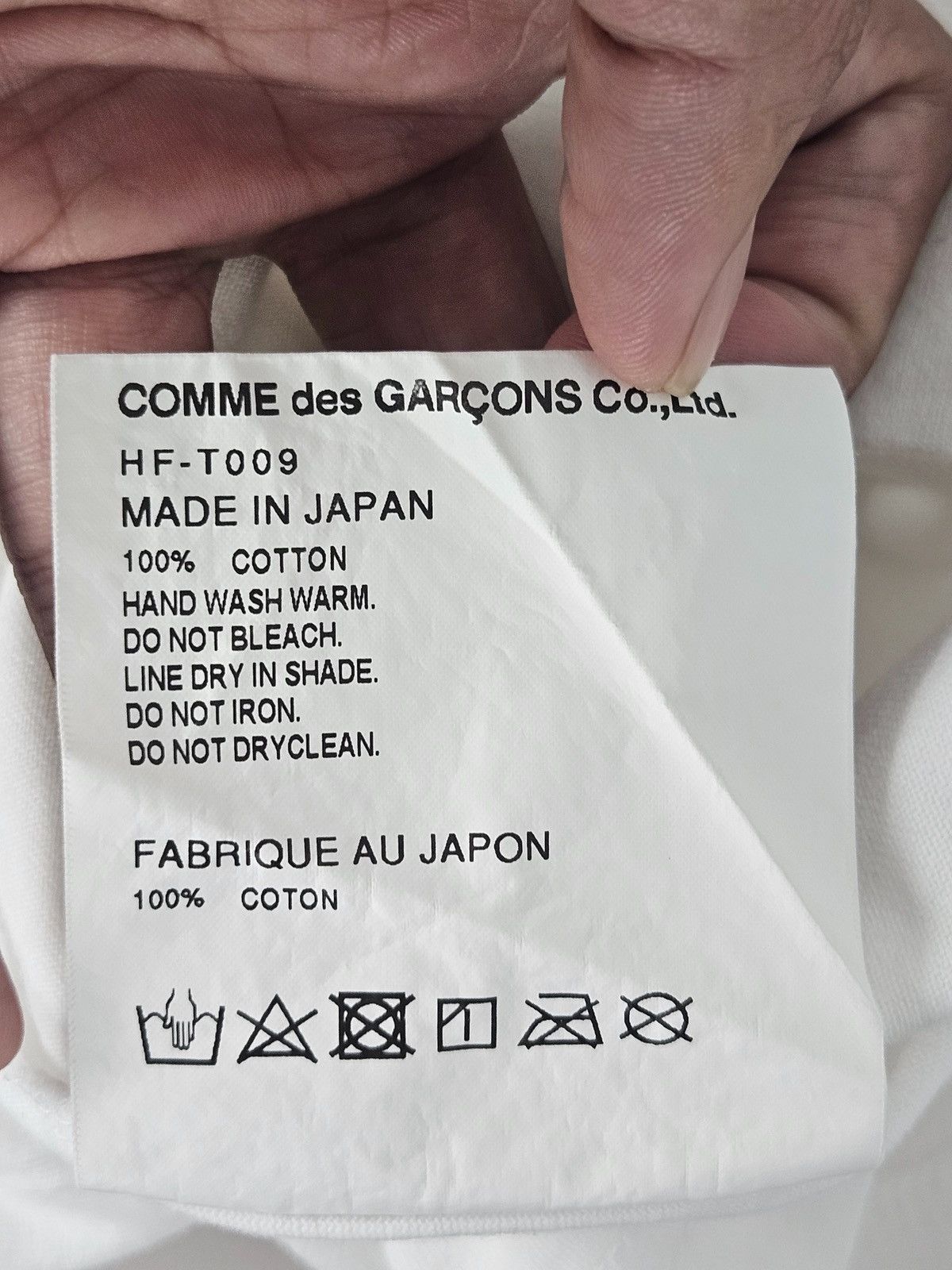 Comme des Garcons Homme Comme des Garcons CDG basic plain Shirt Size US S / EU 44-46 / 1 - 6 Thumbnail