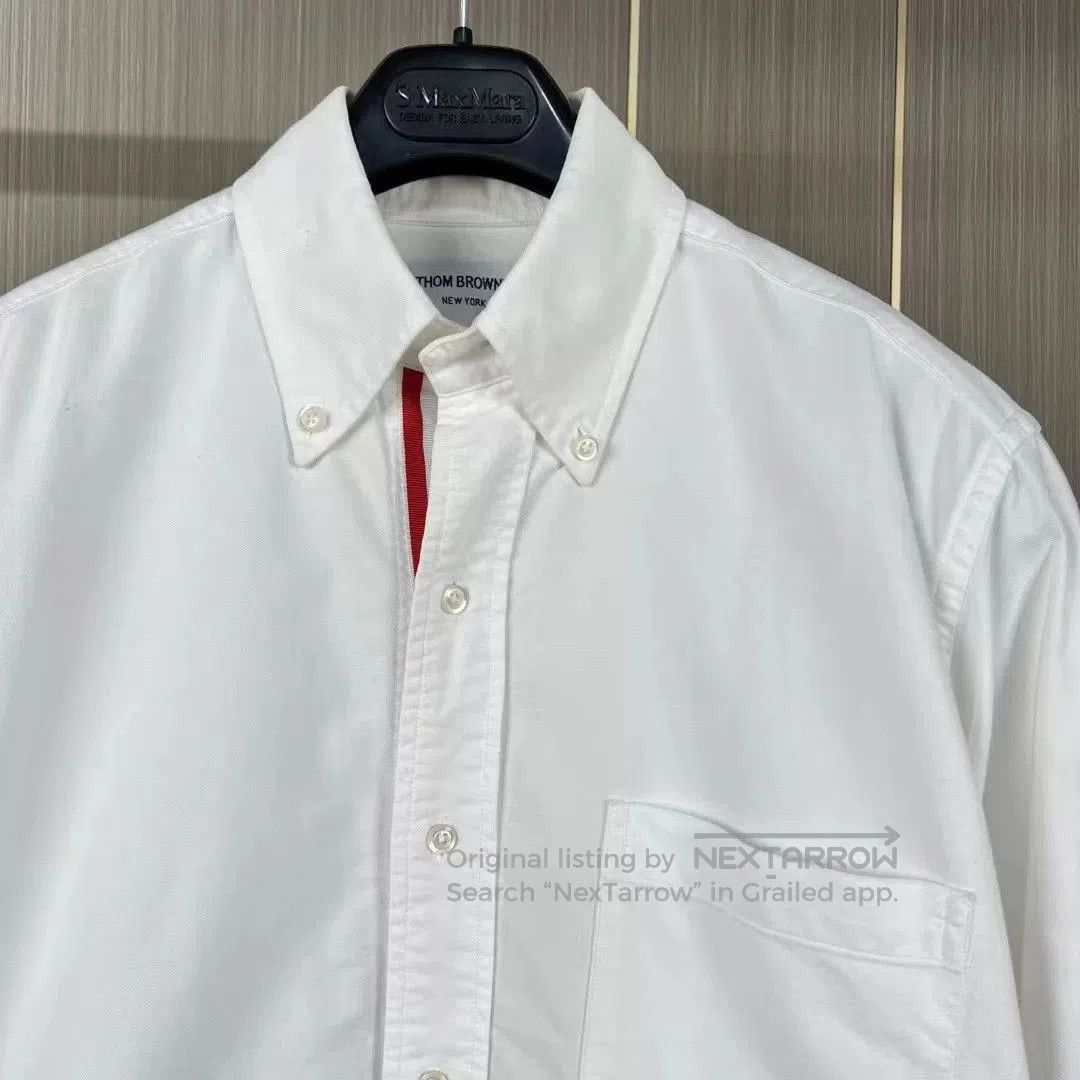 Thom Browne thom browne striped long sleeve shirt. Size US S / EU 44-46 / 1 - 3 Thumbnail