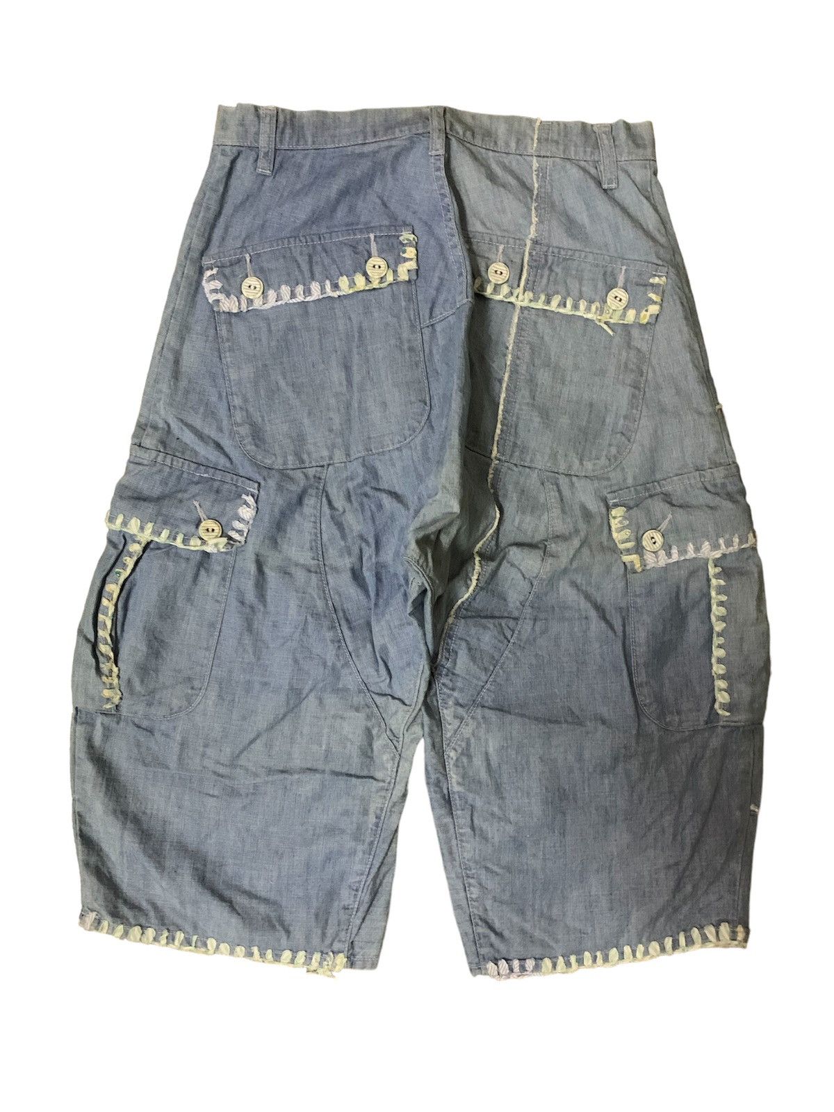 Ne-Net 💥Issey Miyake Ne Net Cargo Short Pant Size 29" - 4 Thumbnail