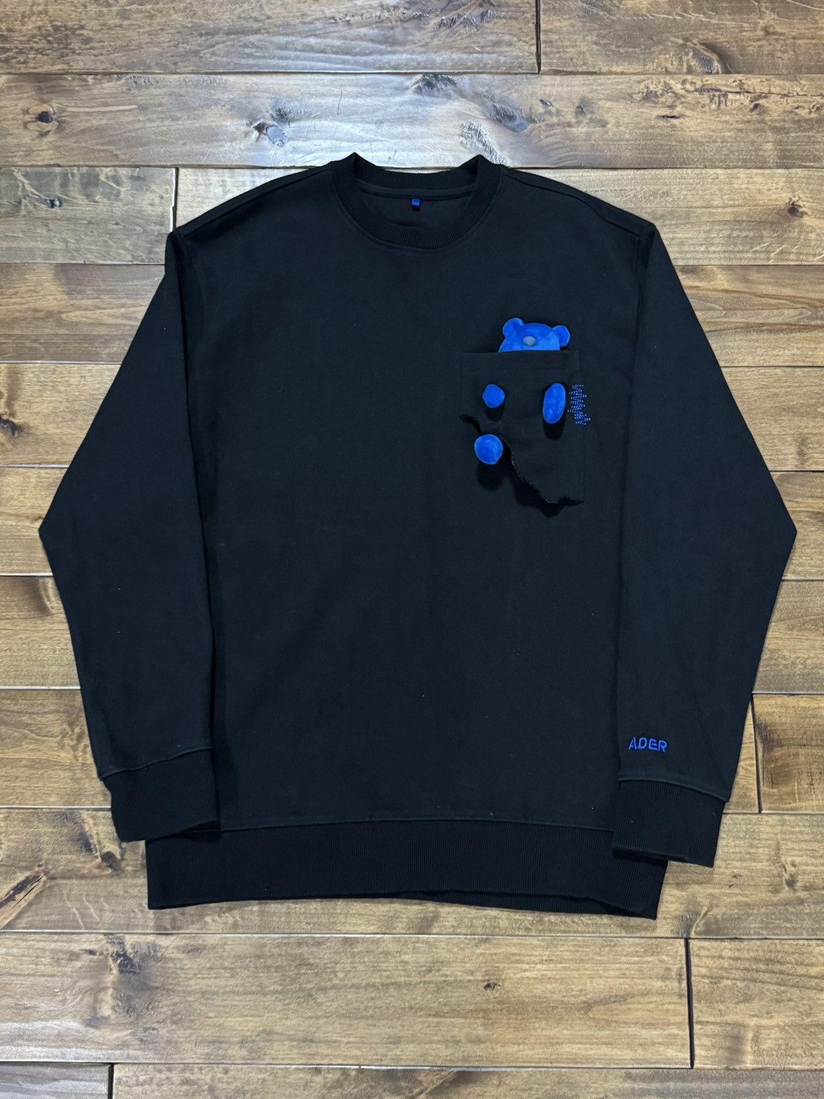 Ader Error Ader Error Pocket Bear Sweatshirt A1 Size US L / EU 52-54 / 3 - 1 Thumbnail