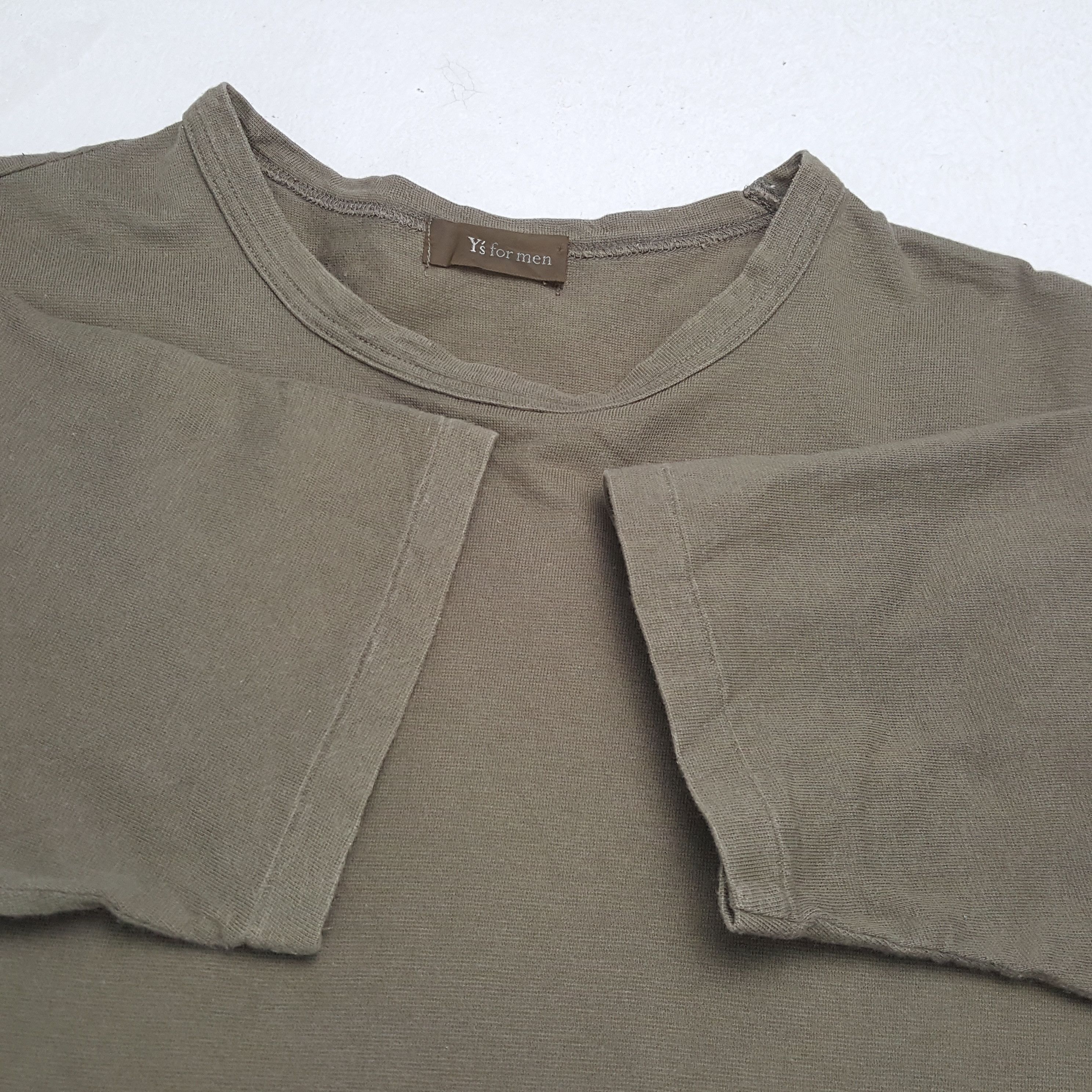 Vintage × Y's for Men × Yohji Yamamoto Y'S FOR MEN by YOHJI YAMAMOTO Japanese Designer Tshirt Size US L / EU 52-54 / 3 - 6 Thumbnail