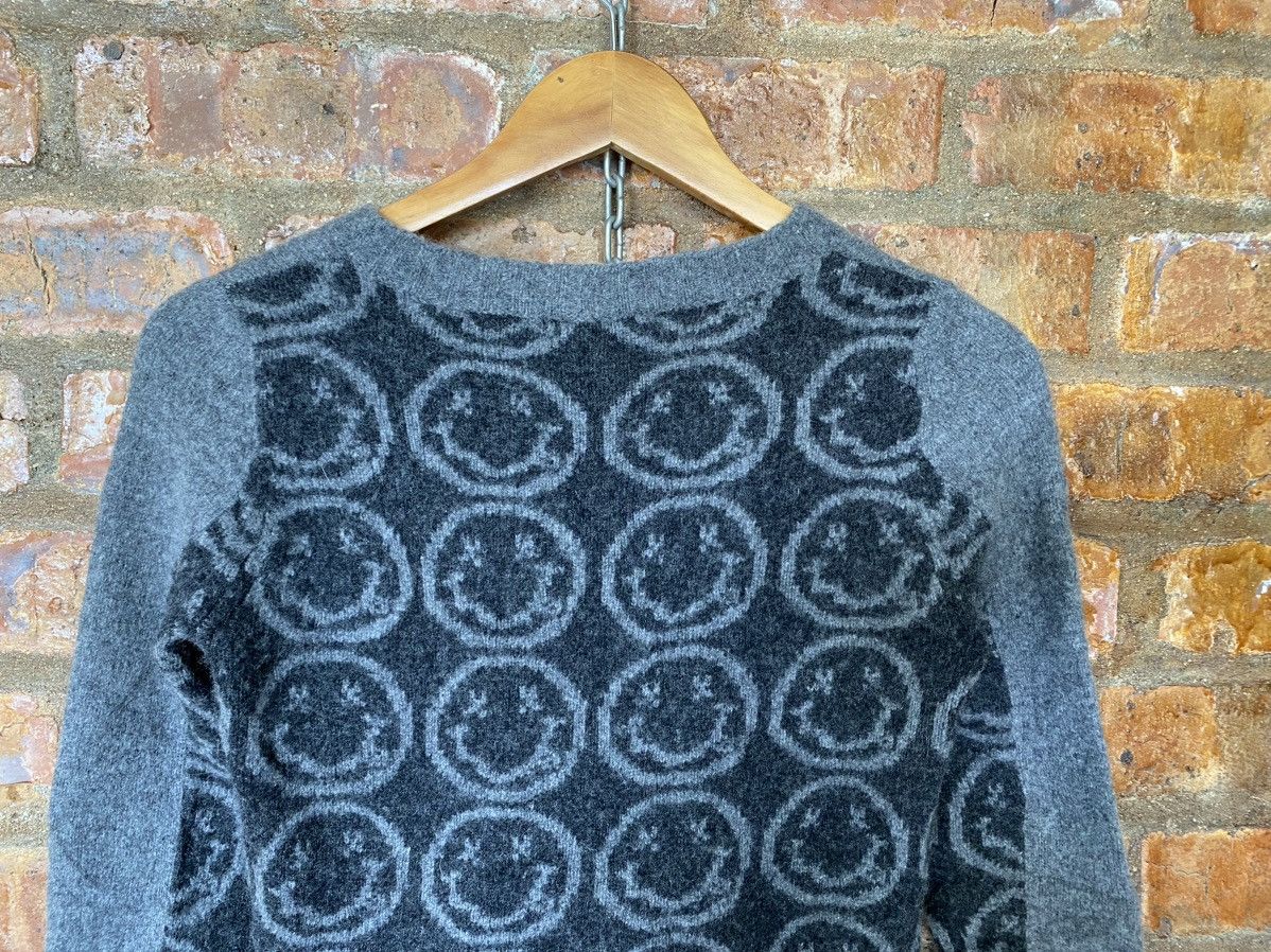 Hysteric Glamour AW2009 Hysteric X Cobain smile jacquard wool knit Size S / US 4 / IT 40 - 3 Thumbnail