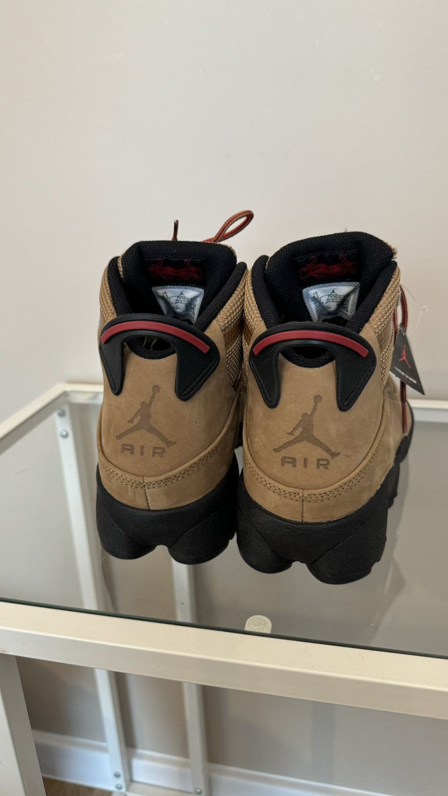 Jordan Brand × Nike Nike Air Jordan Winterized 6 Rings Rocky Tan FV3826-202 Size US 8.5 / EU 41-42 - 6 Thumbnail