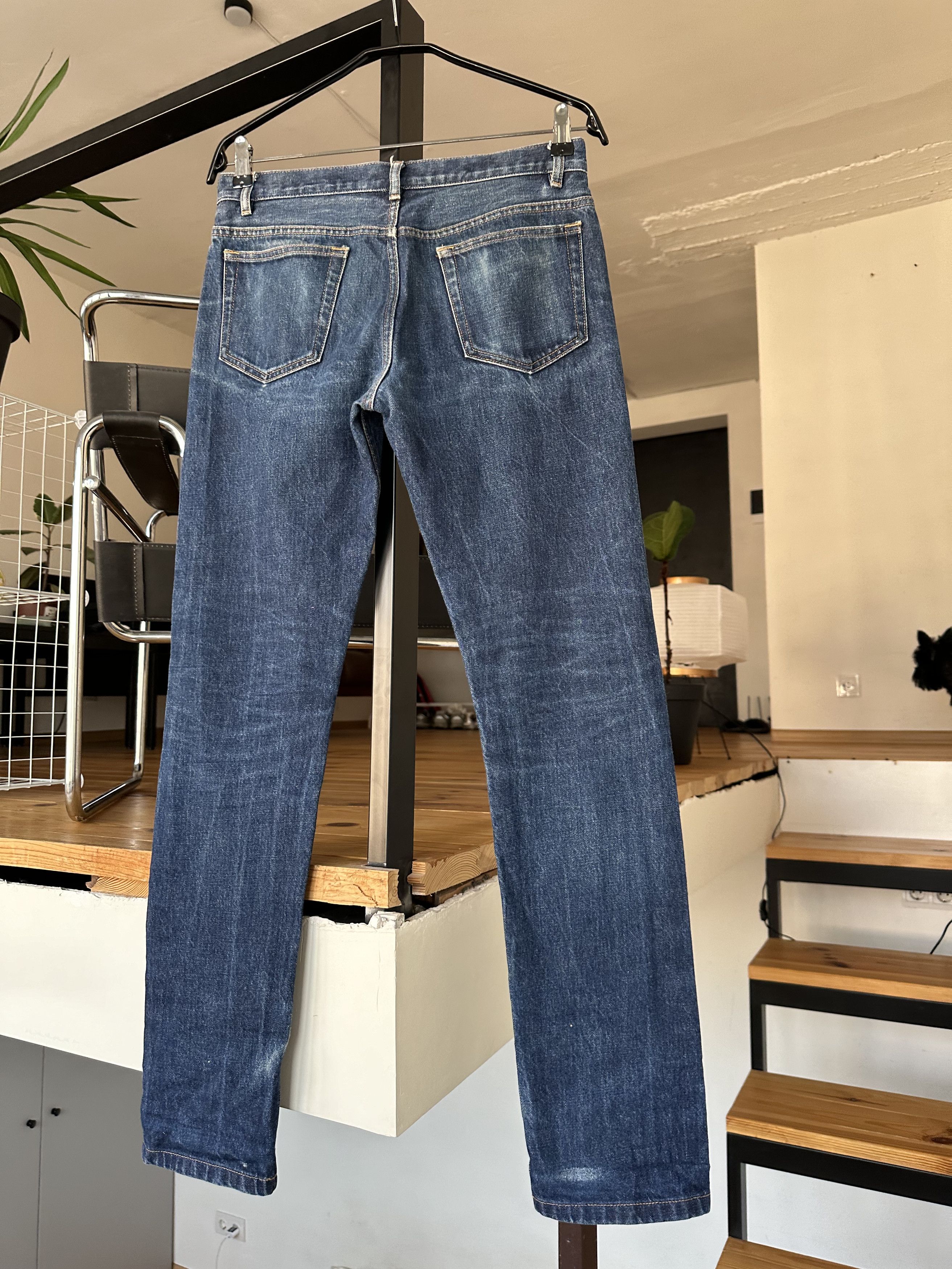 A.P.C. A.P.C. Navy Blue Denim Jeans 29 Size 29" - 3 Thumbnail
