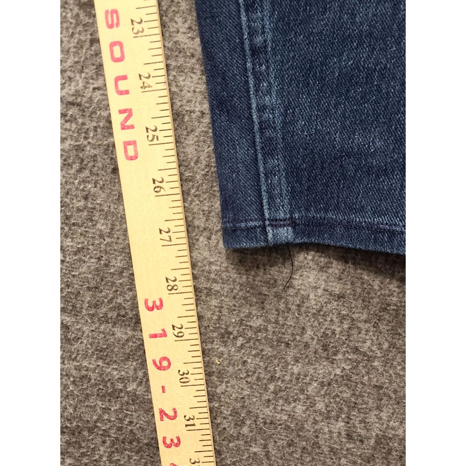 Spanx Spanx Jeans Womens L Ankle Cut High Rise Slimming Shapewear Jeggings Distressed Blue Denim Size 36" / US 14 / IT 50 - 5 Thumbnail