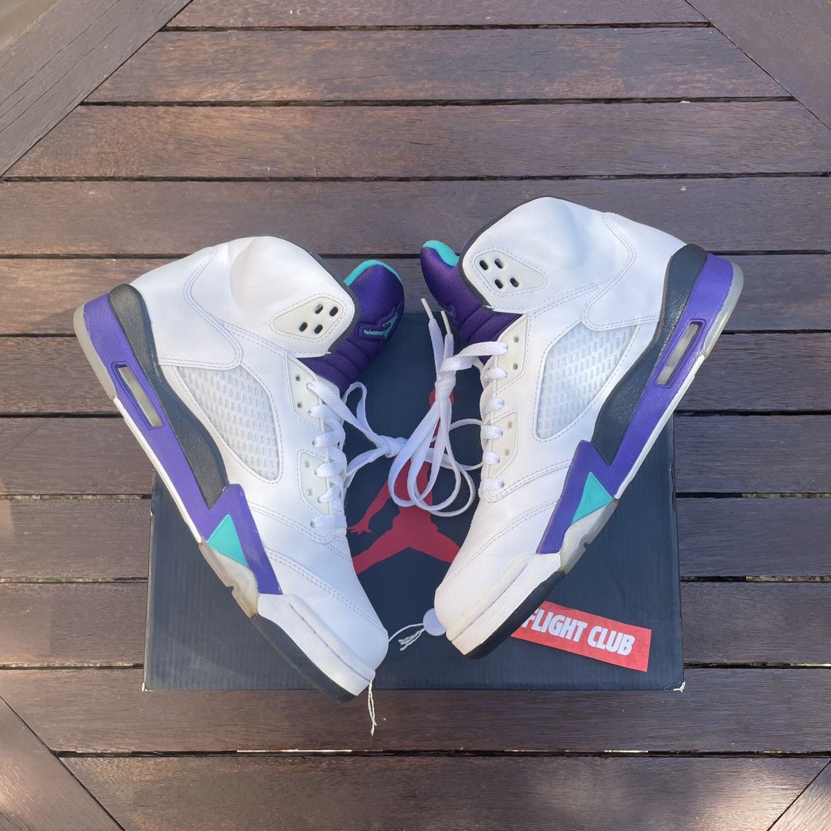 Jordan Brand Jordan 5 grape (2013) US9 Size US 9 / EU 42 - 2 Thumbnail
