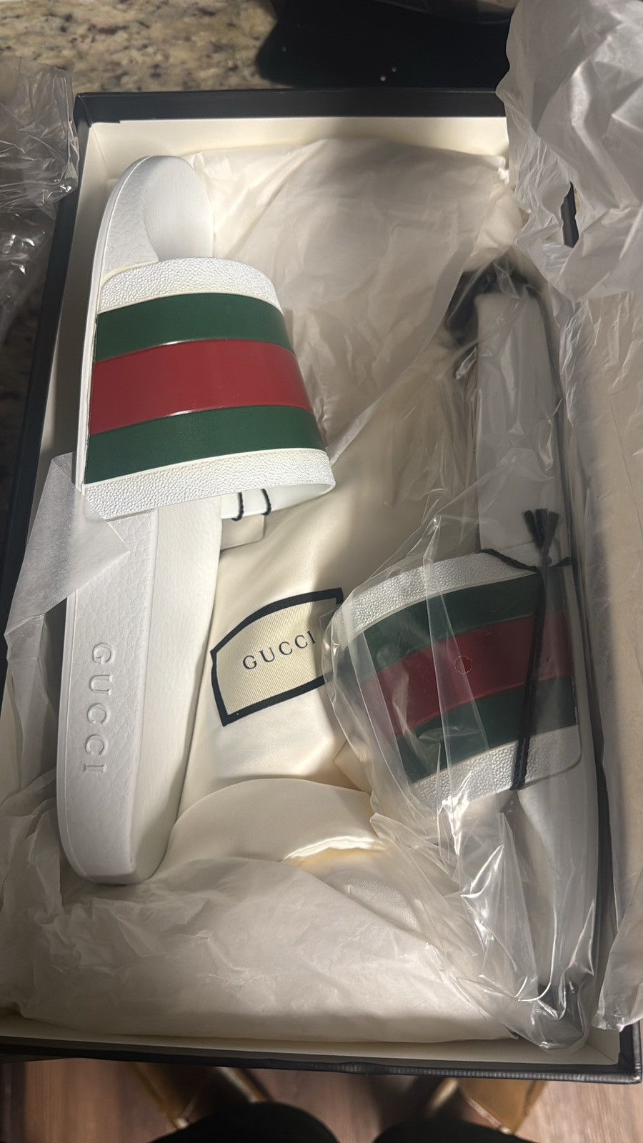 Gucci Gucci slides Size US 11 / EU 44 - 3 Thumbnail