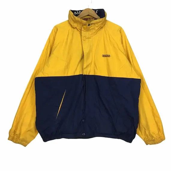 Nautica Vtg NAUTICA Competition Sailing Gear Reversible Jacket Size US L / EU 52-54 / 3 - 1 Thumbnail