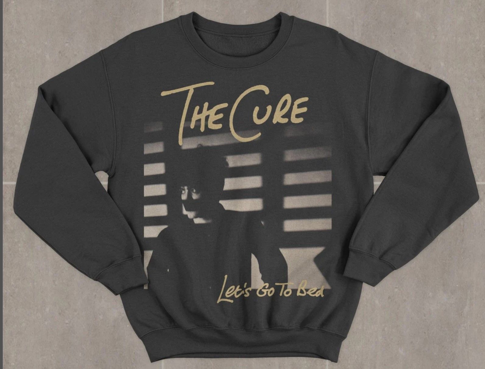 Band Tees The Cure Rock Band Let's Go to Bed Sweatshirt Shirt Size US L / EU 52-54 / 3 - 4 Thumbnail