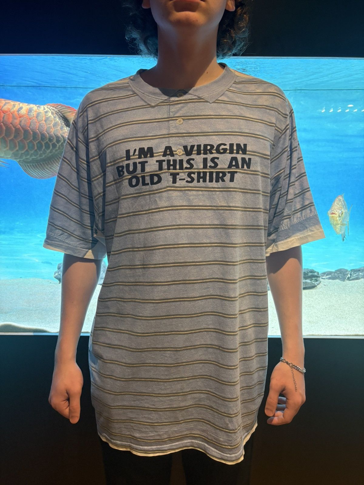 Vetements Vetements FW18 Trompe L’oeil ‘Virgin’ Shirt Size US M / EU 48-50 / 2 - 1 Thumbnail