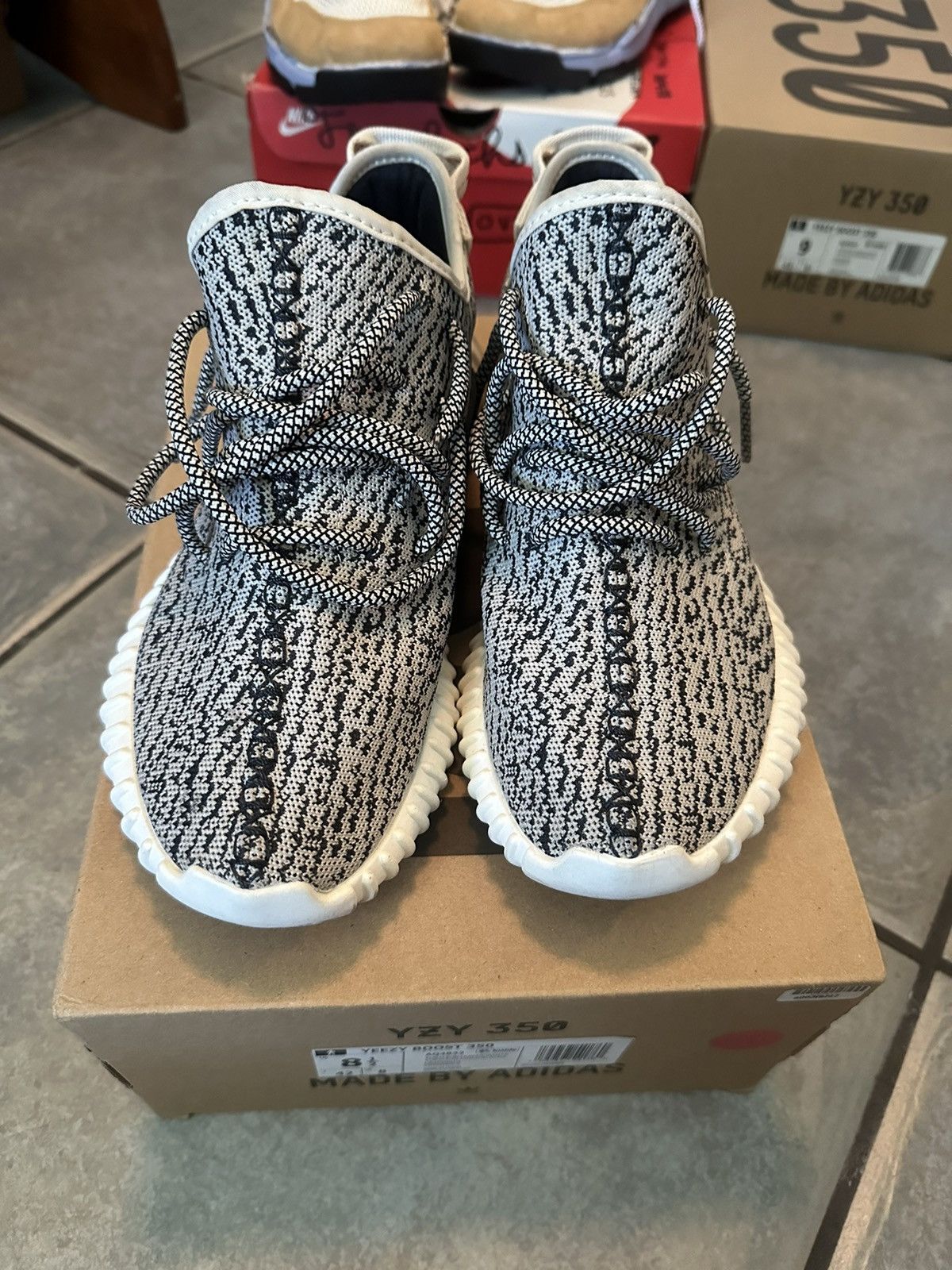 Adidas × Kanye West × Yeezy Yeezy 350 Turtle Dove Size US 8.5 / EU 41-42 - 2 Thumbnail