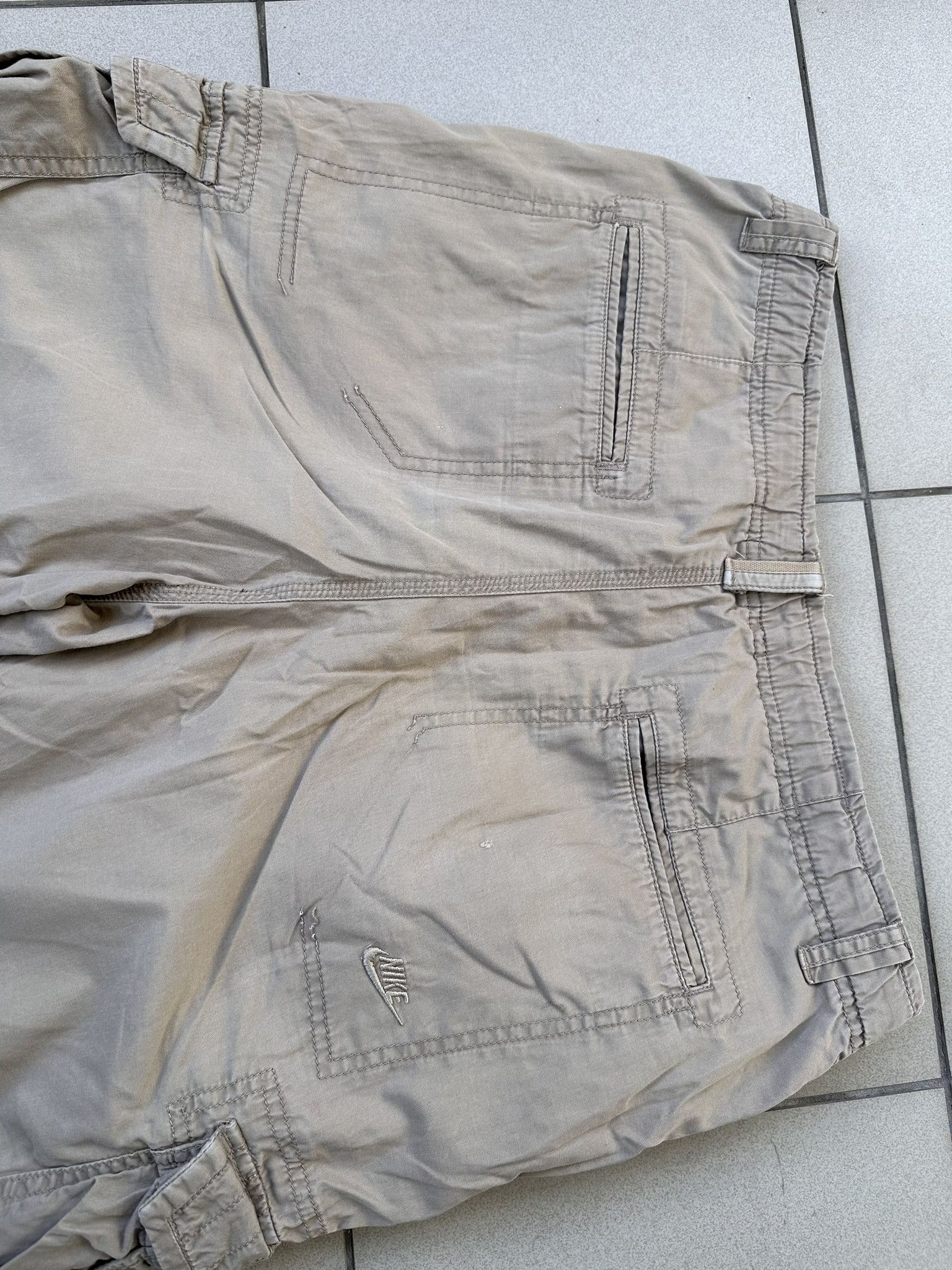 Nike × Vintage Vintage Nike cargo shorts Size US 34 / EU 50 - 10 Thumbnail