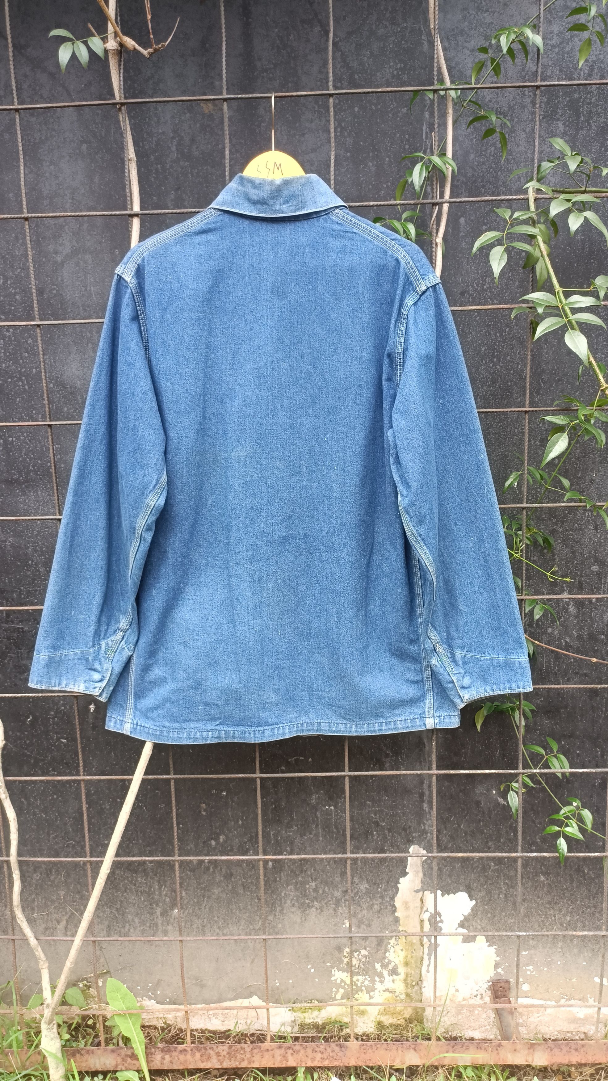 Oshkosh Oshkosh vtg 70s-80s chore Coat denim jacket Size US L / EU 52-54 / 3 - 5 Thumbnail