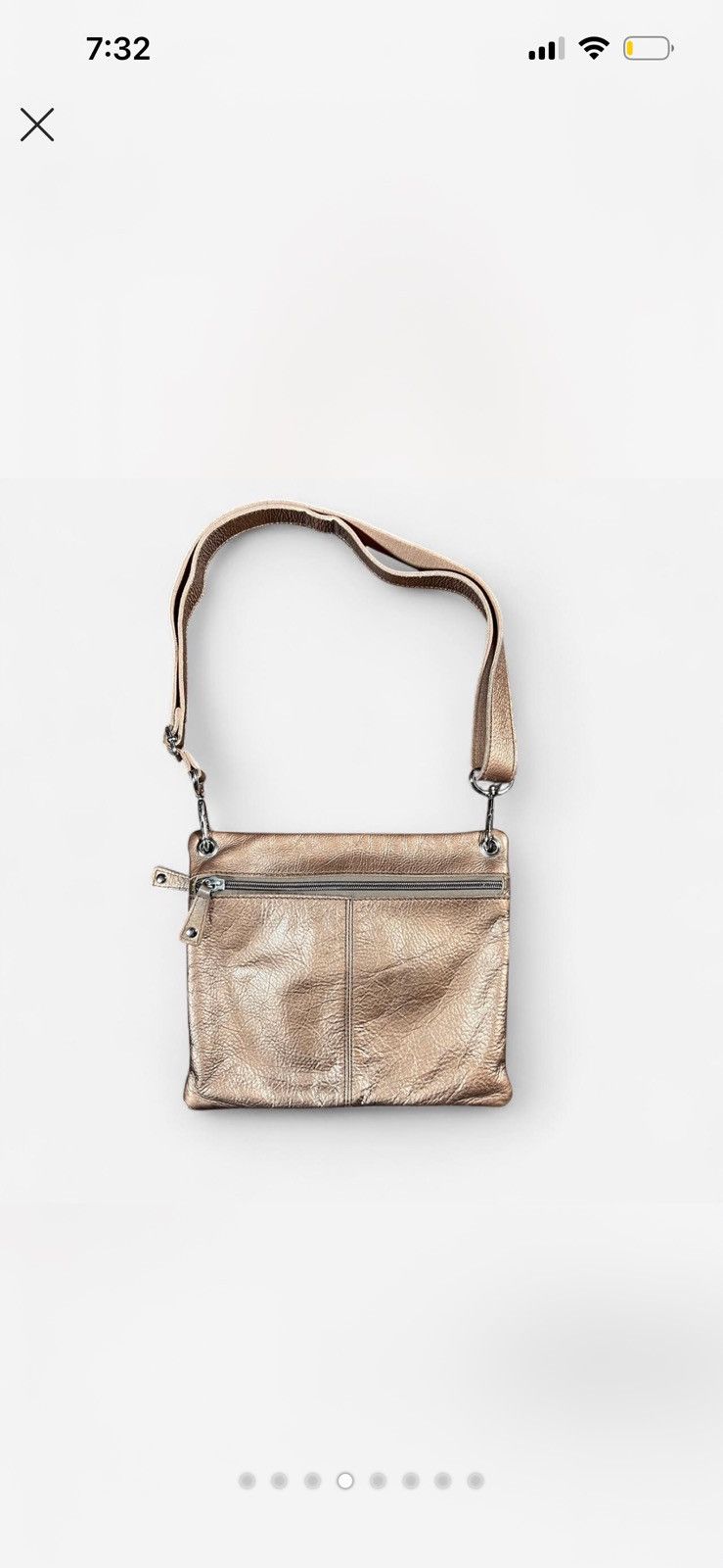 Fossil Vintage Fossil Metallic Gold Crossbody Bag Size ONE SIZE - 4 Thumbnail