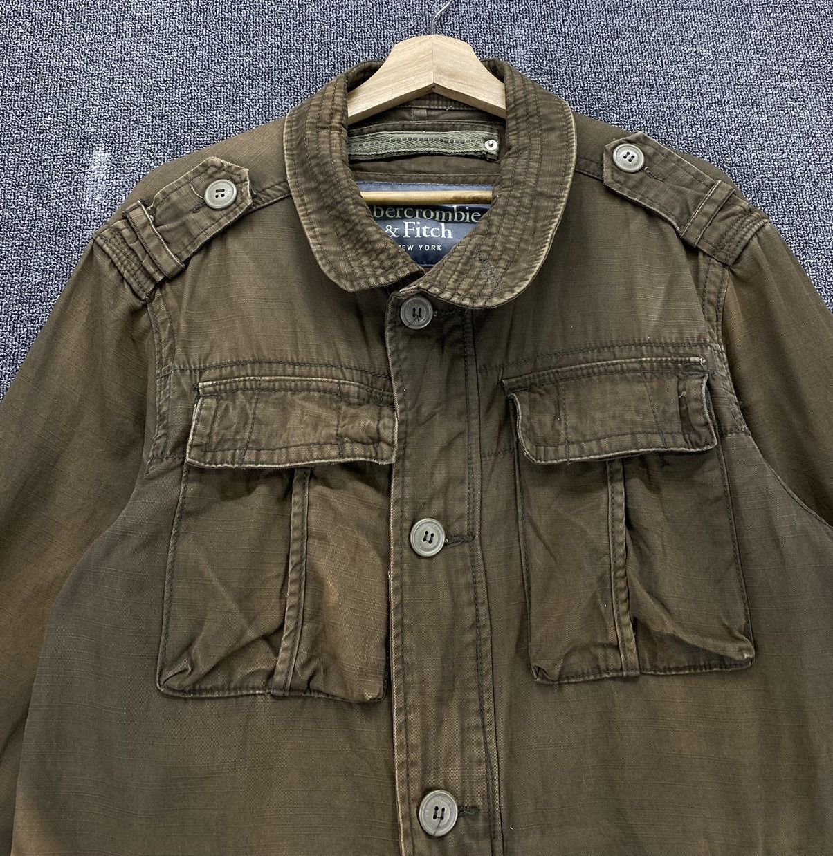 Abercrombie & Fitch Vintage Abercrombie & Fitch Punk Style Sentinel Jacket Size US L / EU 52-54 / 3 - 6 Thumbnail