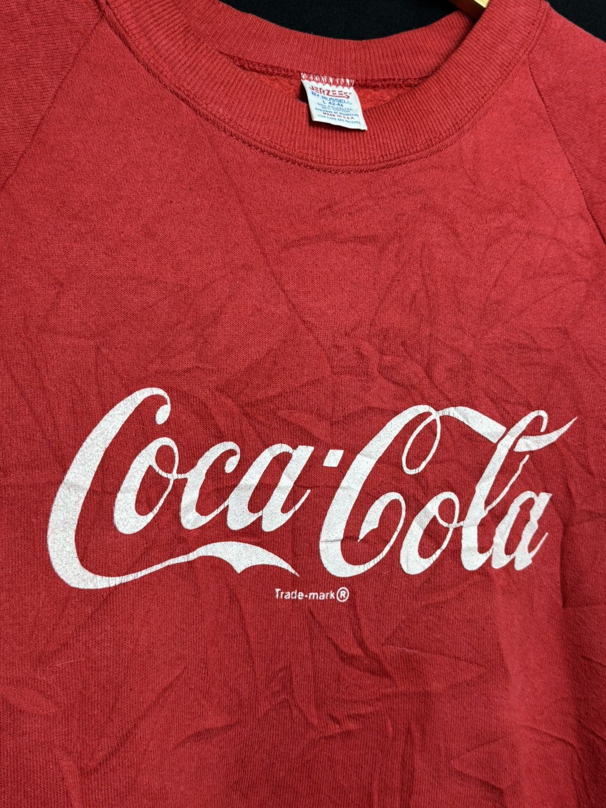 Coca Cola × Russell Athletic × Vintage Coca Cola Vintage Sweatshirt Size US L / EU 52-54 / 3 - 3 Thumbnail