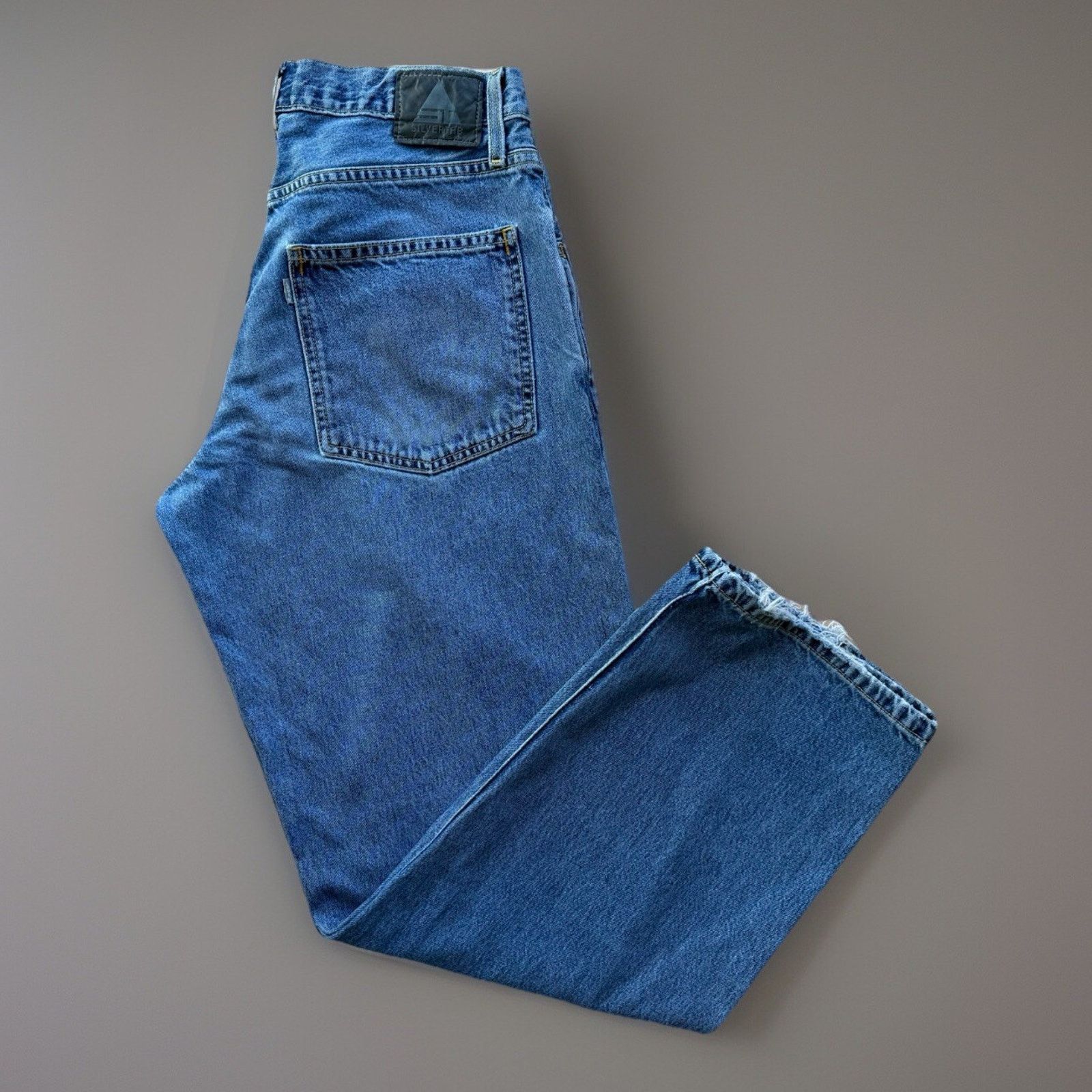 Levi's × Vintage Vintage Levis Silver Tab Jeans 30 Blue 90s Baggy Denim Size US 30 / EU 46 - 1 Thumbnail
