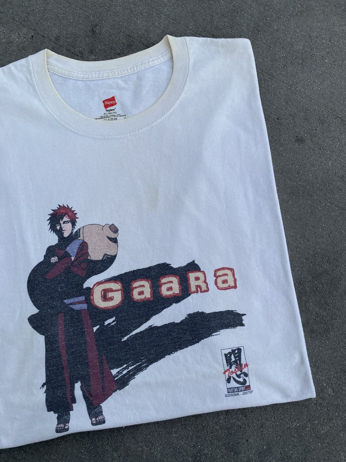 Anime Vintage Rare Gaara Naruto © 2002 - 2007 Size US XL / EU 56 / 4 - 2 Thumbnail