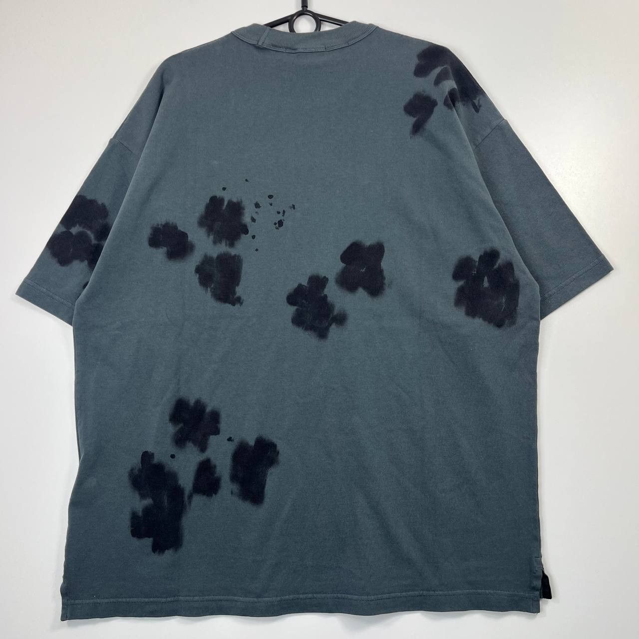 Stone Island Stone Island Hand Dyed T Shirt Blue Grey Pocket Patch Size L Size US L / EU 52-54 / 3 - 7 Thumbnail